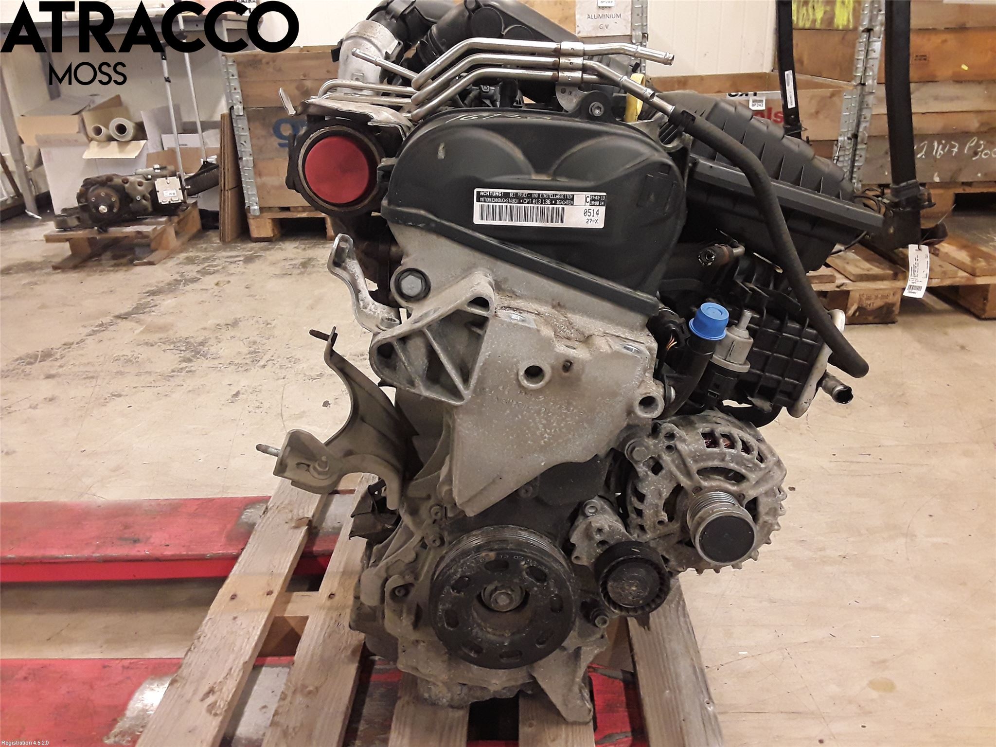 Volkswagen VW GOLF / E-GOLF VII 13-20 Motor Bensin