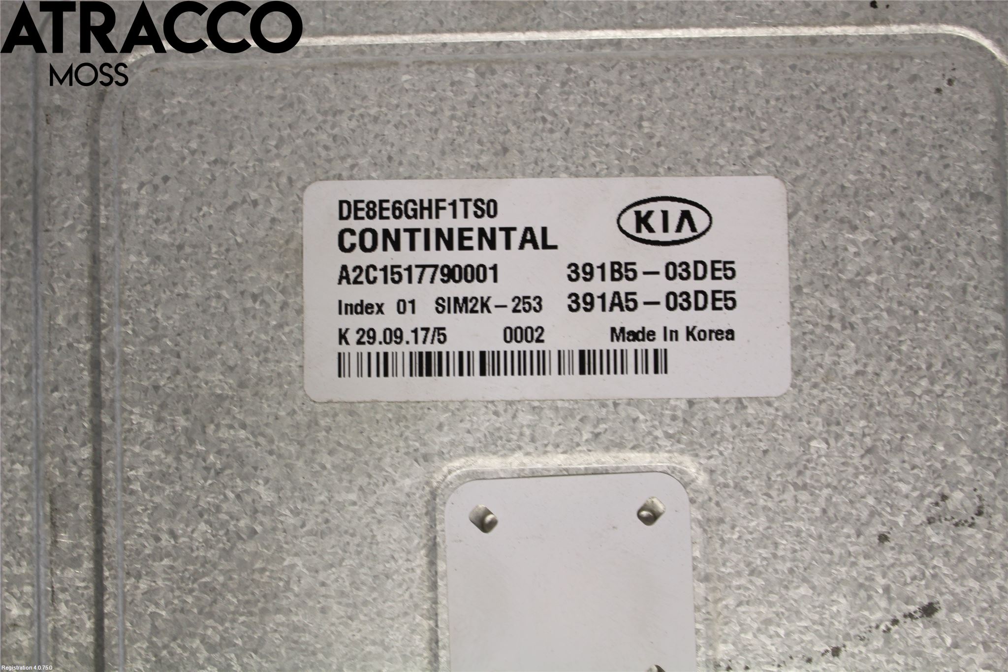 Kia NIRO (DE) 17-22 Styreenhet Innsprøytning