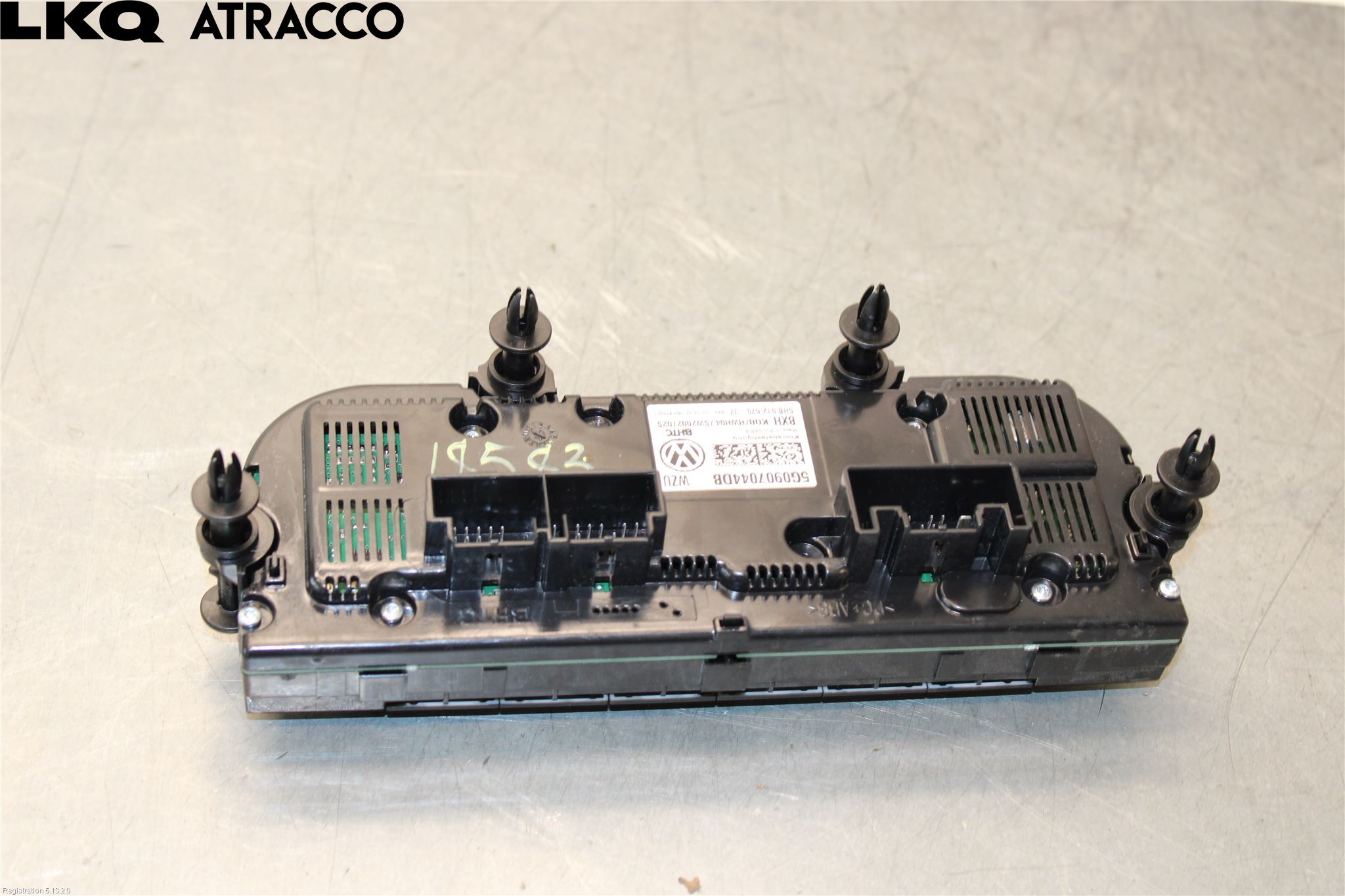 Volkswagen VW T-ROC 18- Varme Ac Betjening-Display