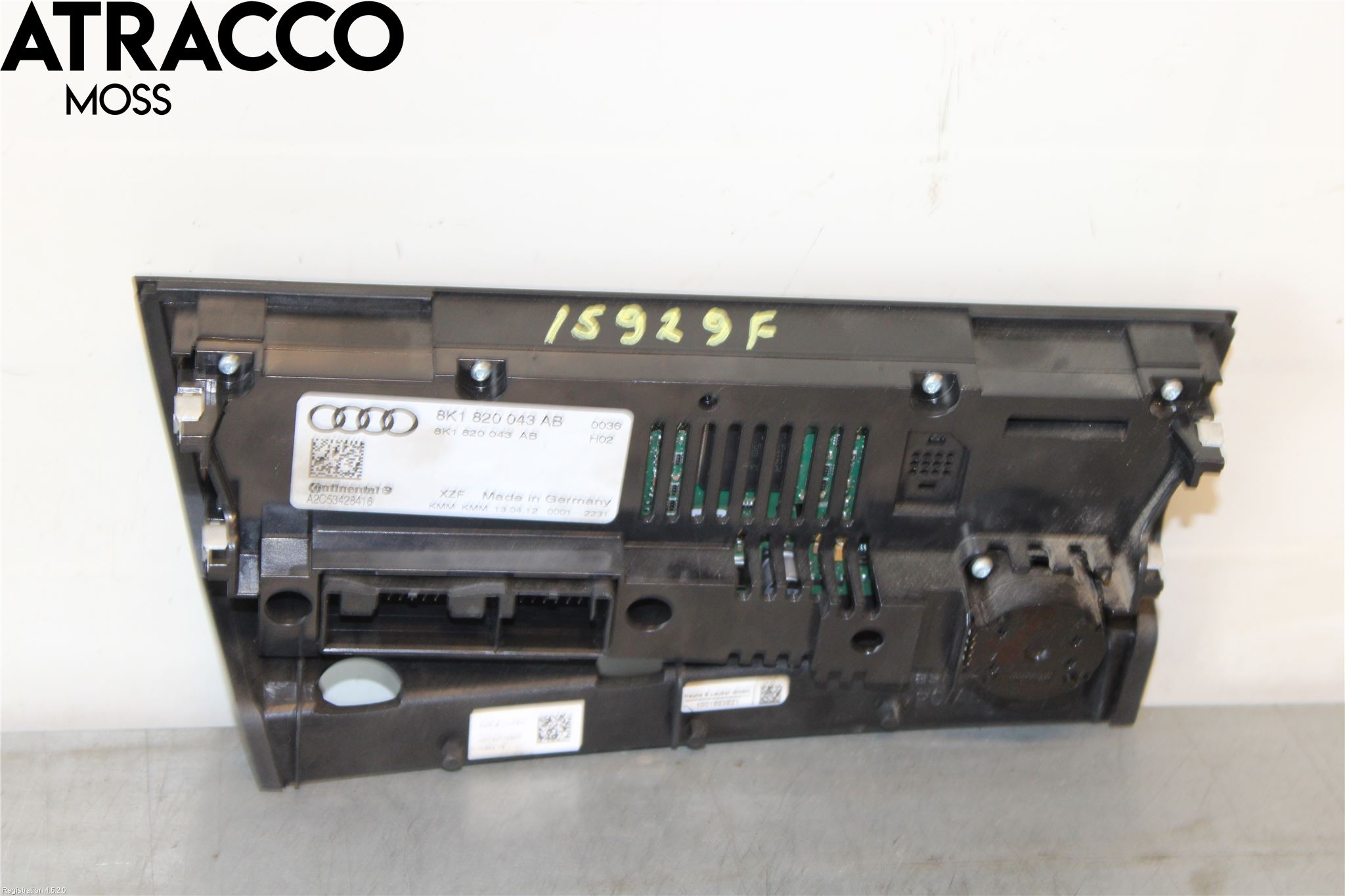 Audi A4/S4 08-11 Varme Ac Betjening-Display
