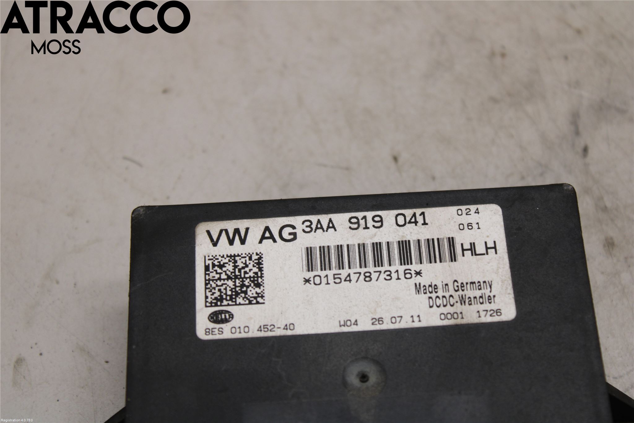 Volkswagen VW PASSAT CC 08-16 Styreenhet Øvrig