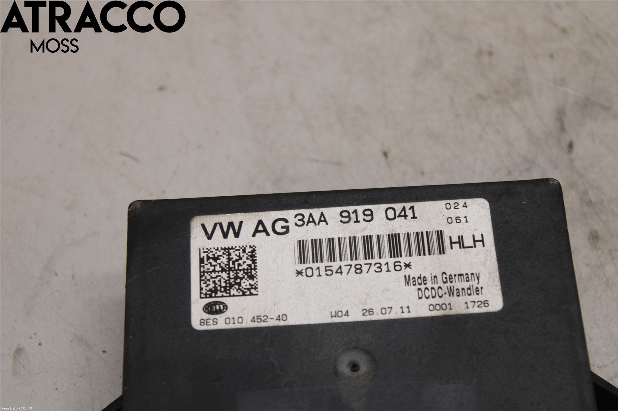 Volkswagen VW PASSAT CC 08-16 Styreenhet Øvrig