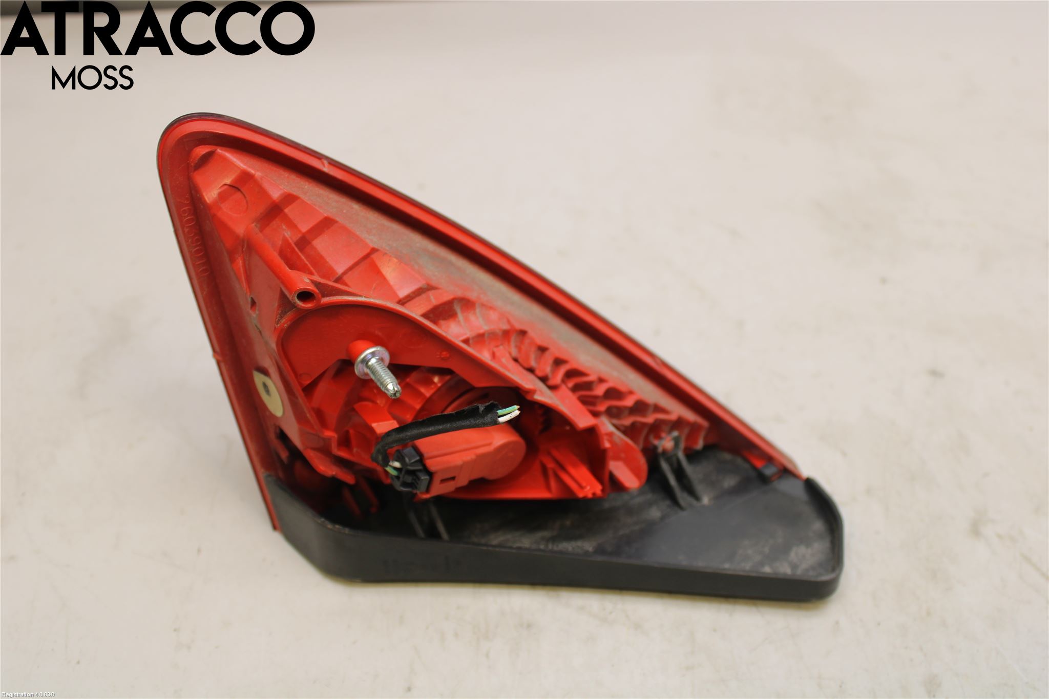 Peugeot 3008 09-16 Baklykt Venstre  På Luke(Indre