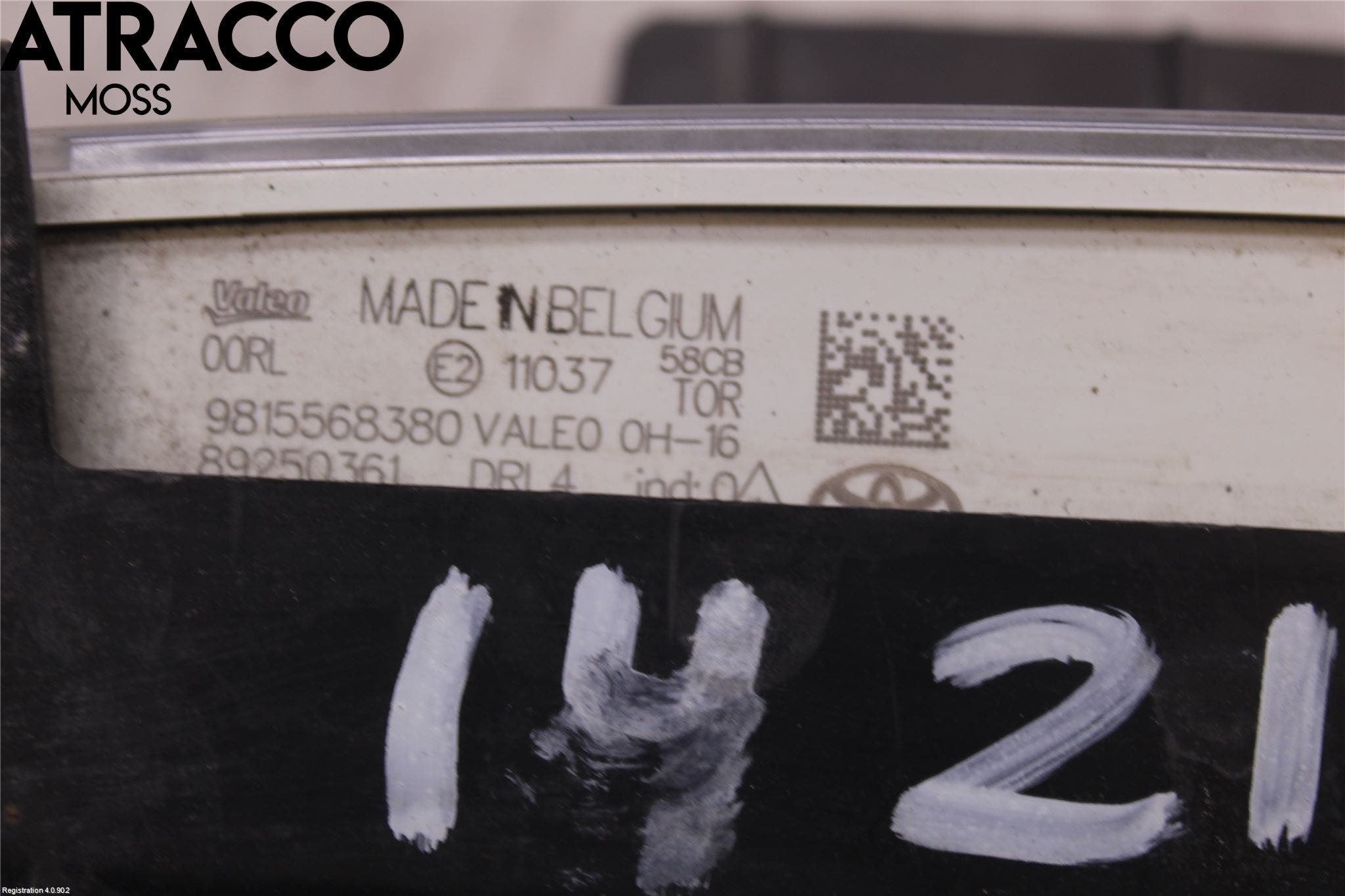 Toyota AYGO 15-21 Parklykt Foran Høyre