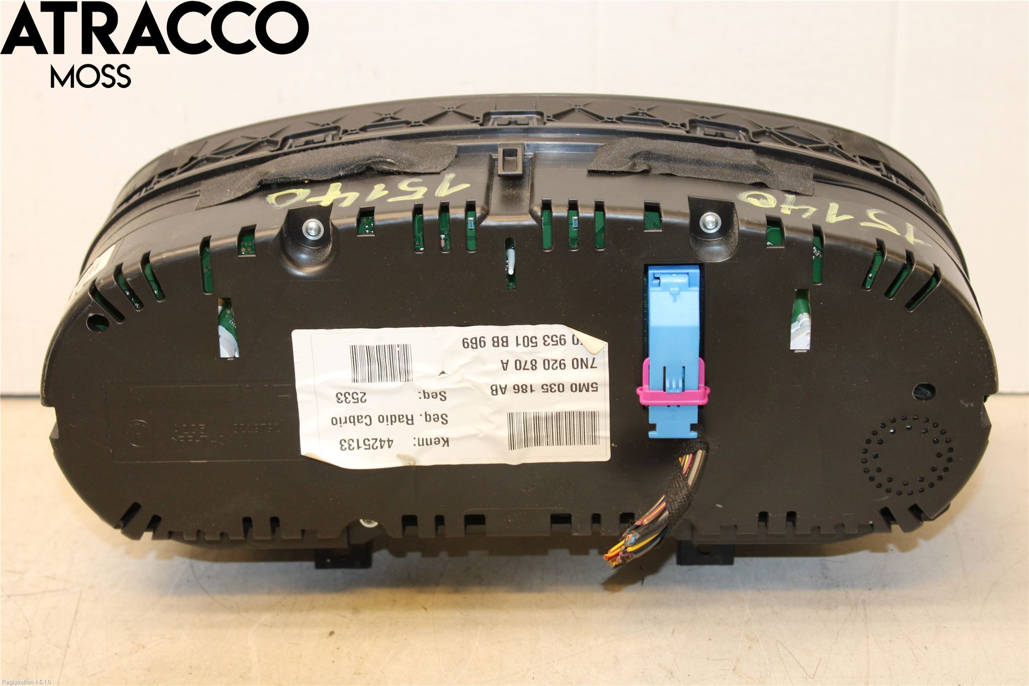 Volkswagen VW SHARAN 11- Instr Kombinert