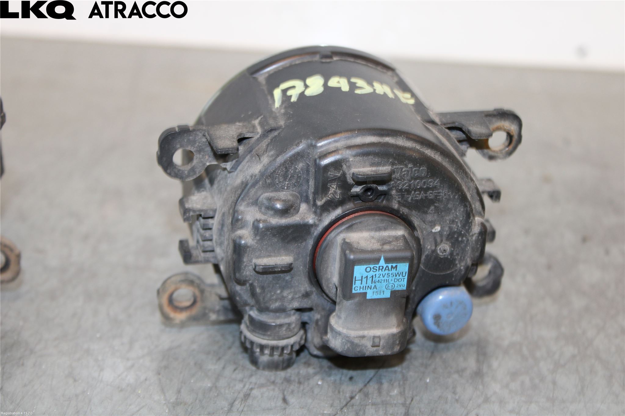 Ford FIESTA 13-17 Frontlykt-Kurve-Tåkelys