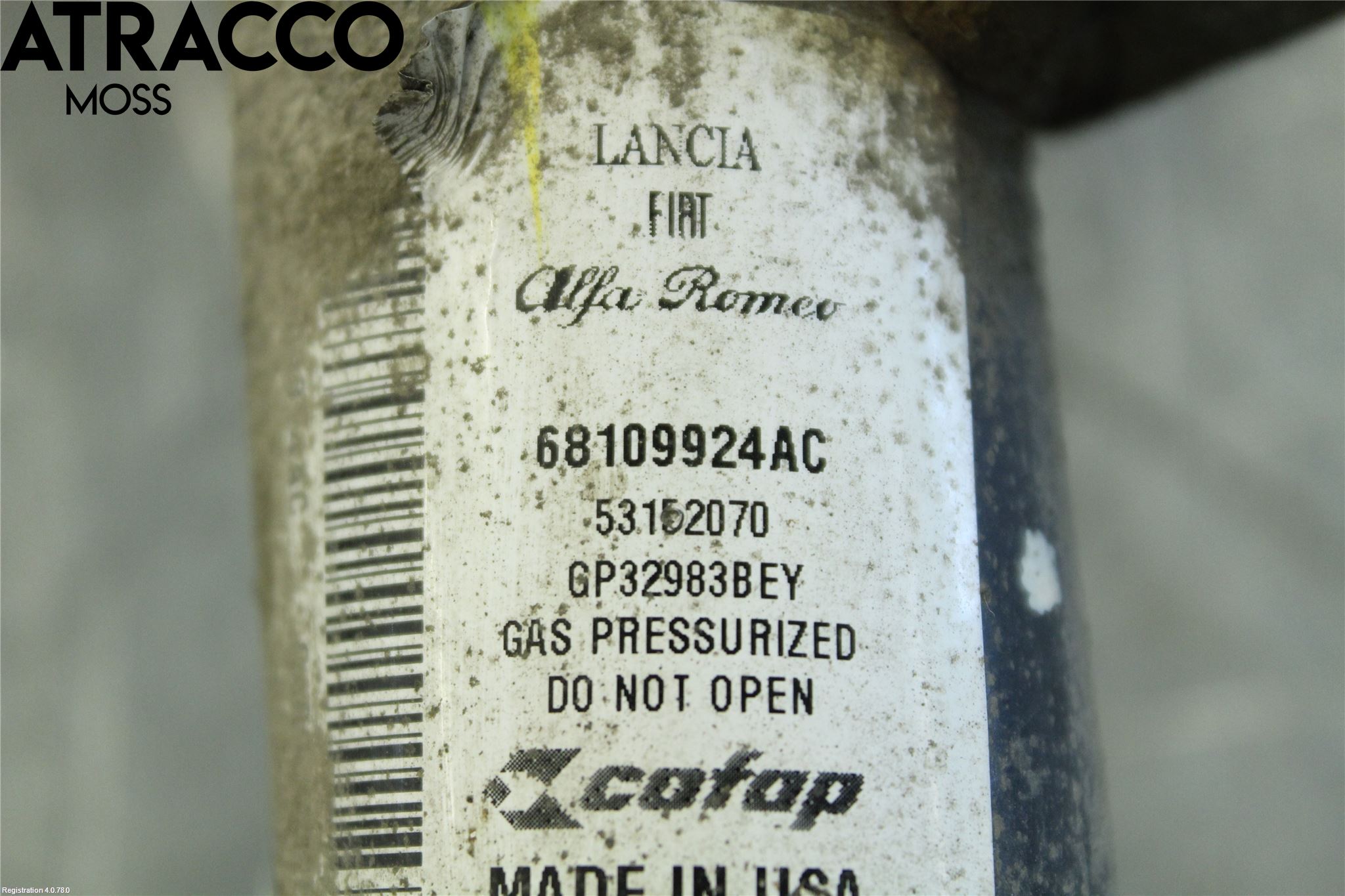 Fiat 500 07- Fjærbein Foran Høyre