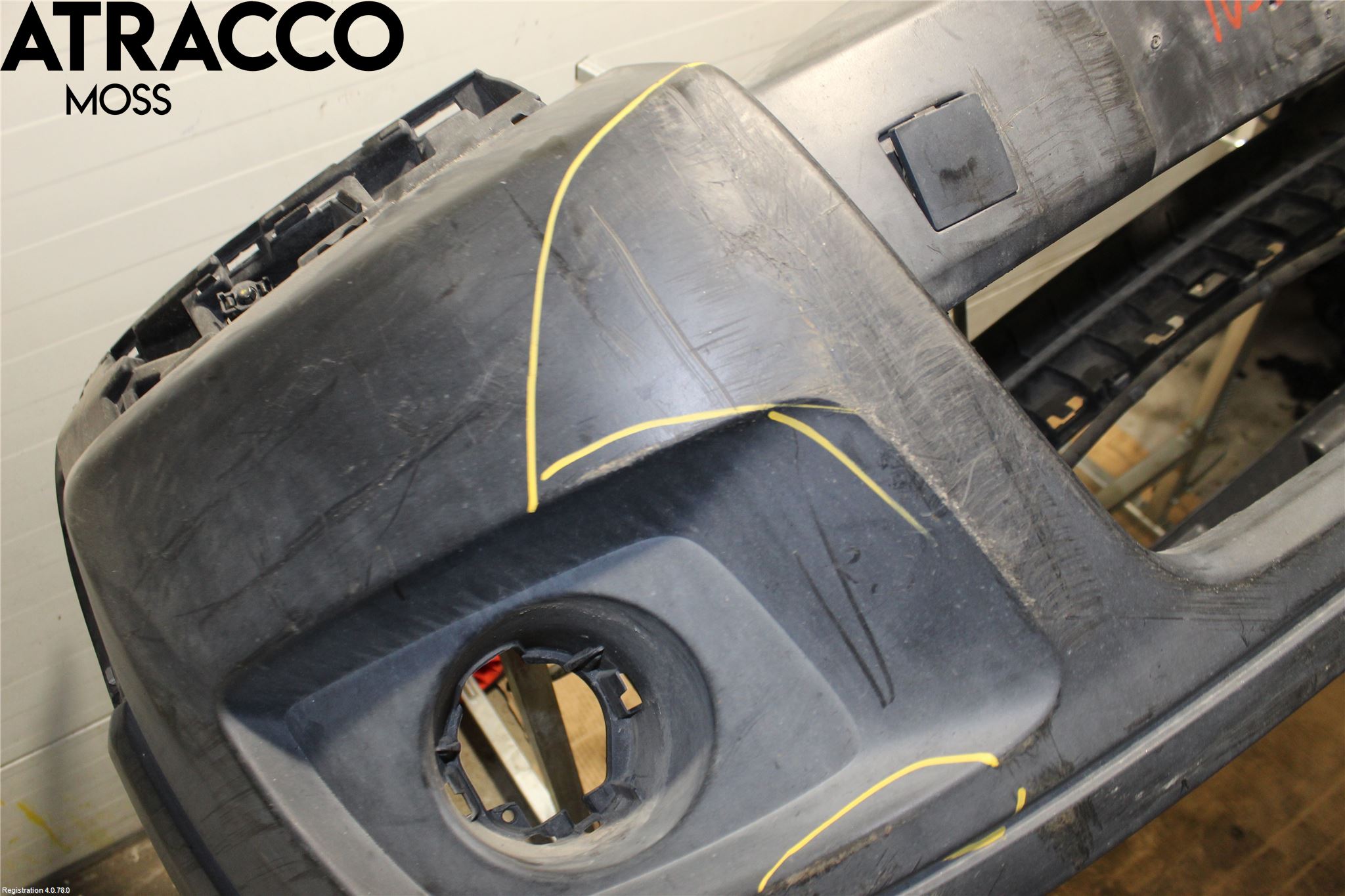 Citroen JUMPY 07-16 Støtfanger Foran