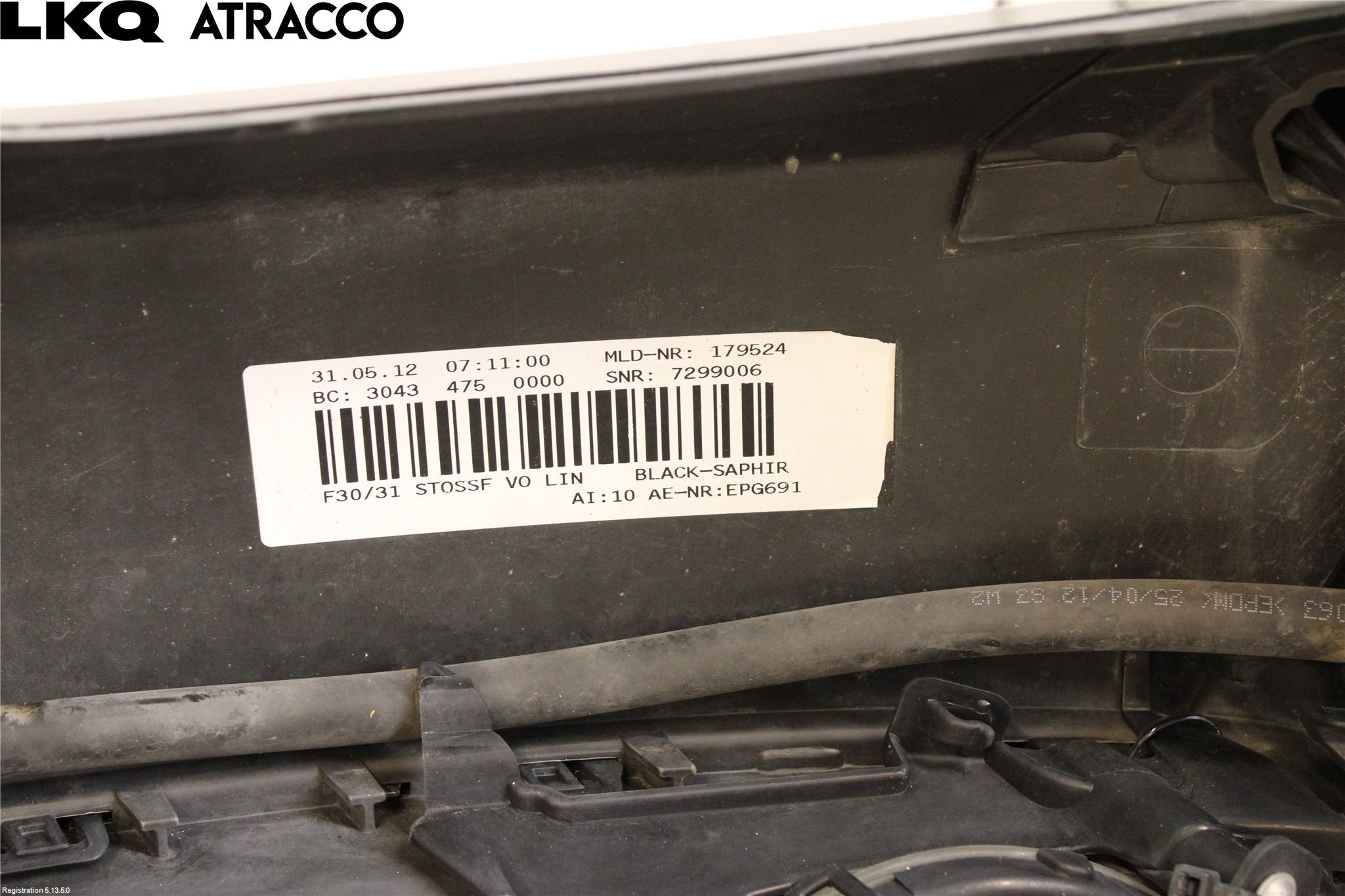 BMW 3 F30/F31/F80 12-19 Støtfanger Foran