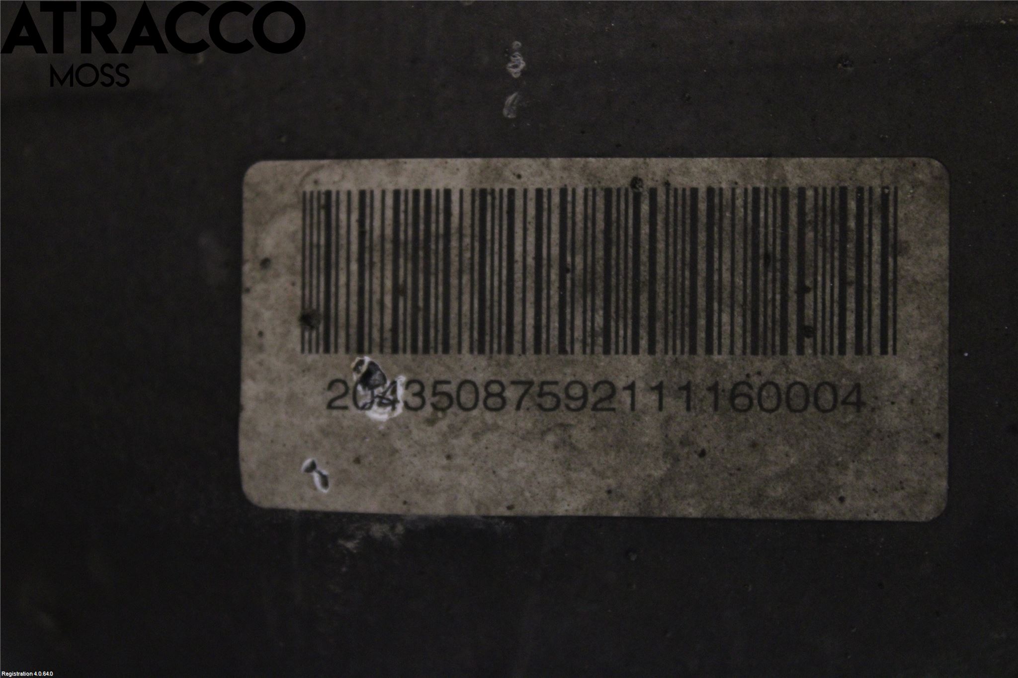 Mercedes-Benz MB C-KLASS (W204) 07-15 Bakaksel Kardang Bak -Diff