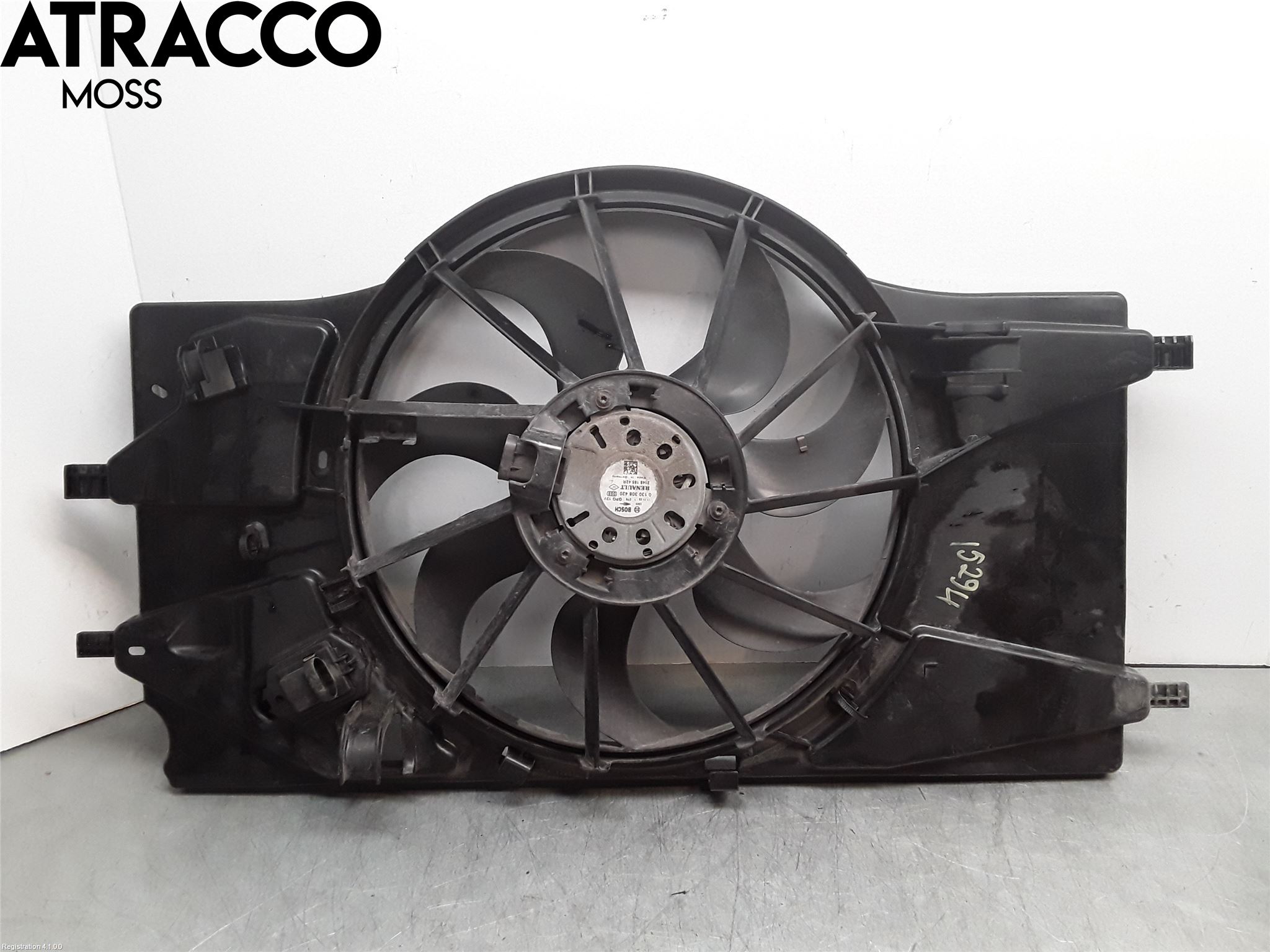 Renault MEGANE III 09-15 Kjølevifte Elektrisk