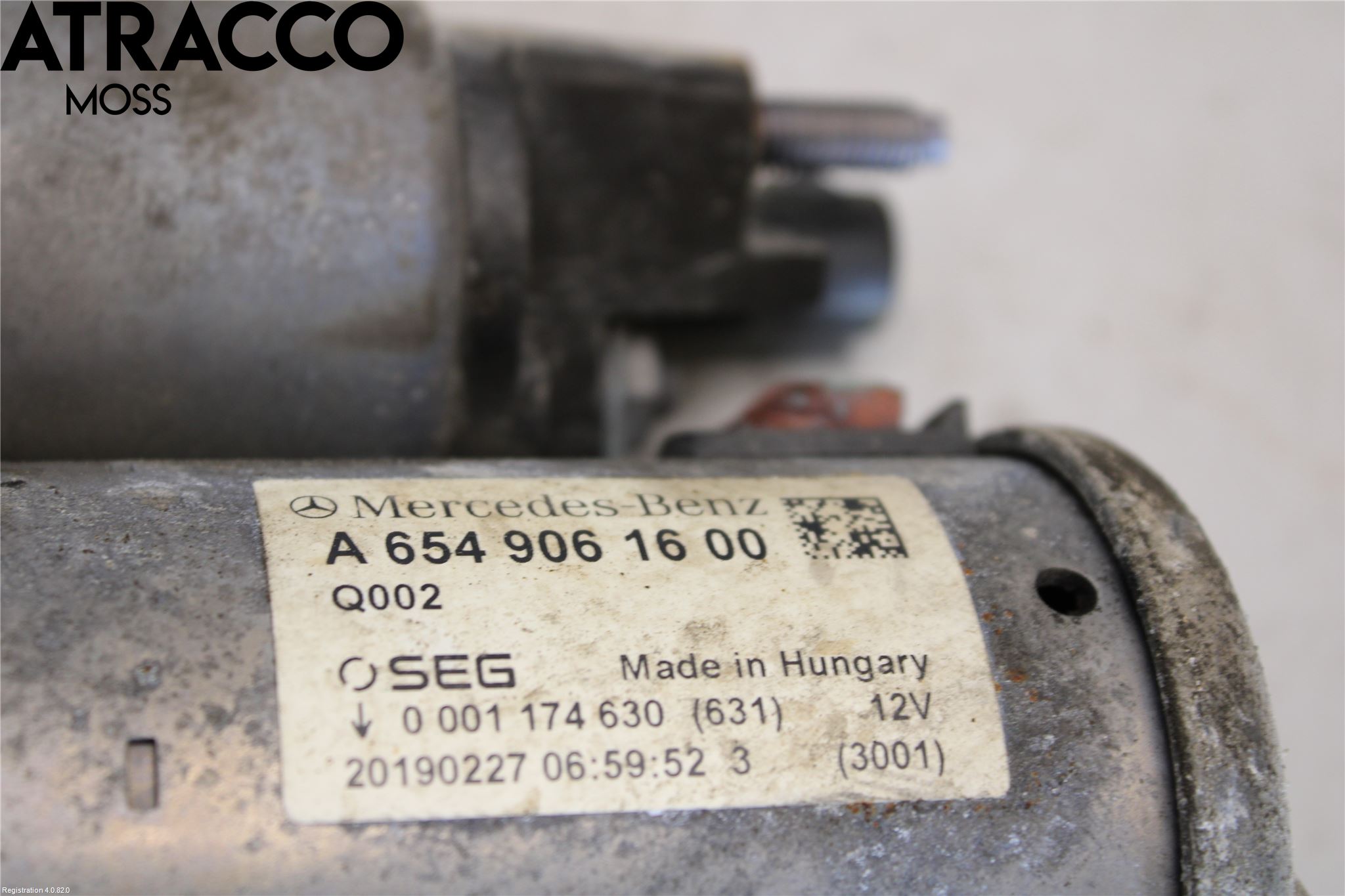 Mercedes-Benz MB C-KLASS (W205) 14-21 Startmotor Diesel
