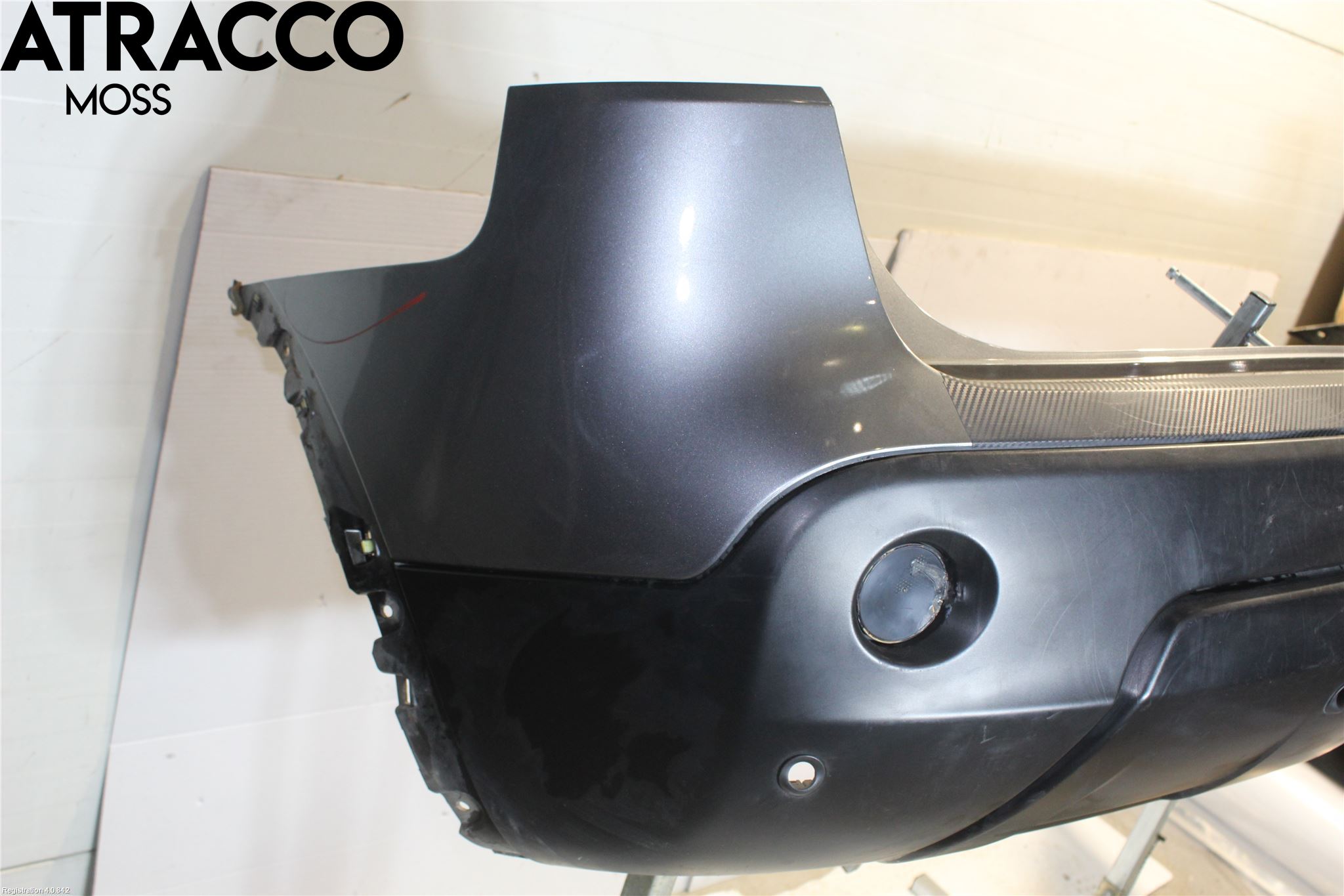 Nissan QASHQAI 10-14 Støtfanger Bak Overtrekk