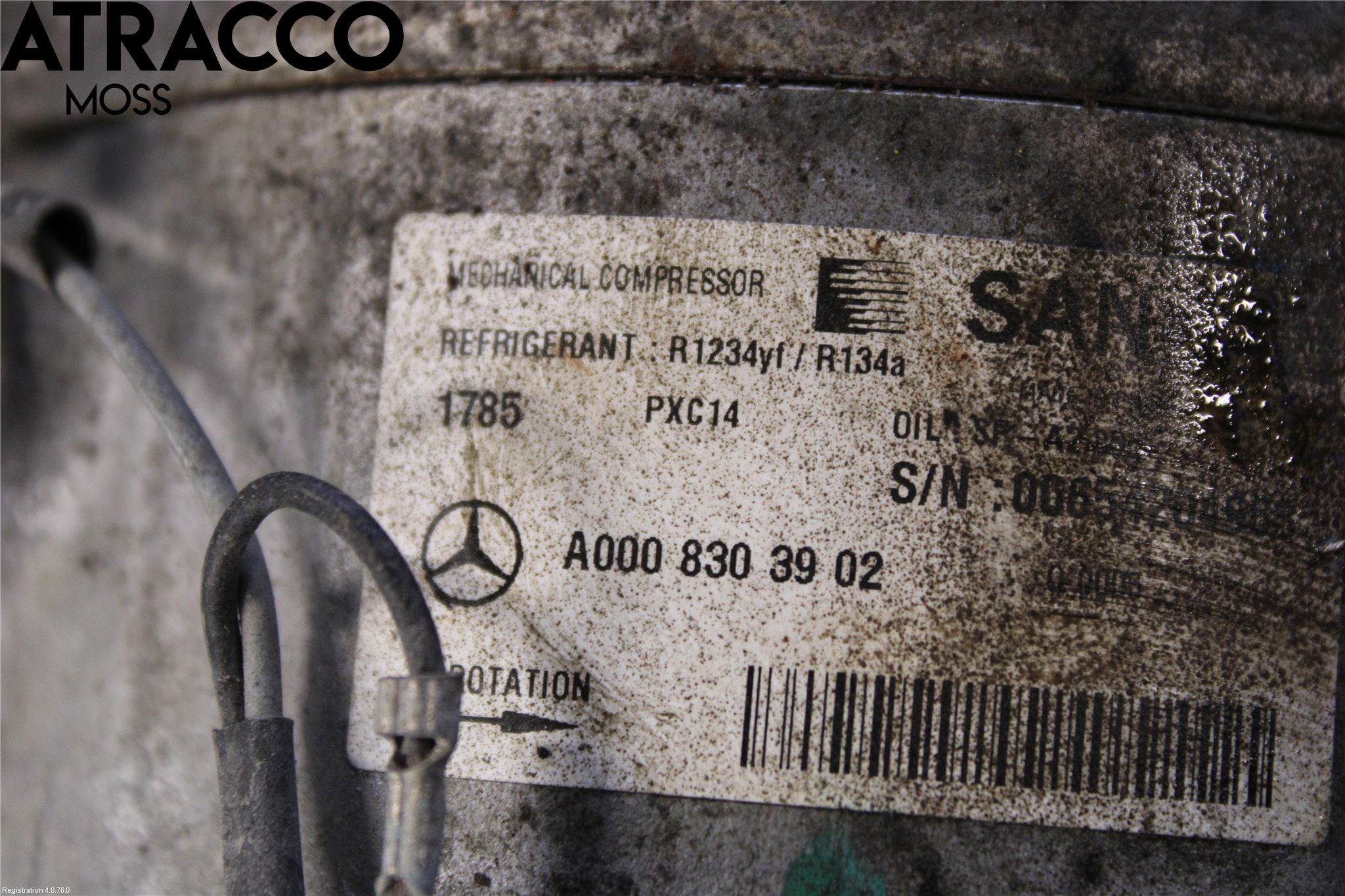 Mercedes-Benz MB VITO/V-KLASS (W640,W447,W448) 14- Varme Ac Kompressor