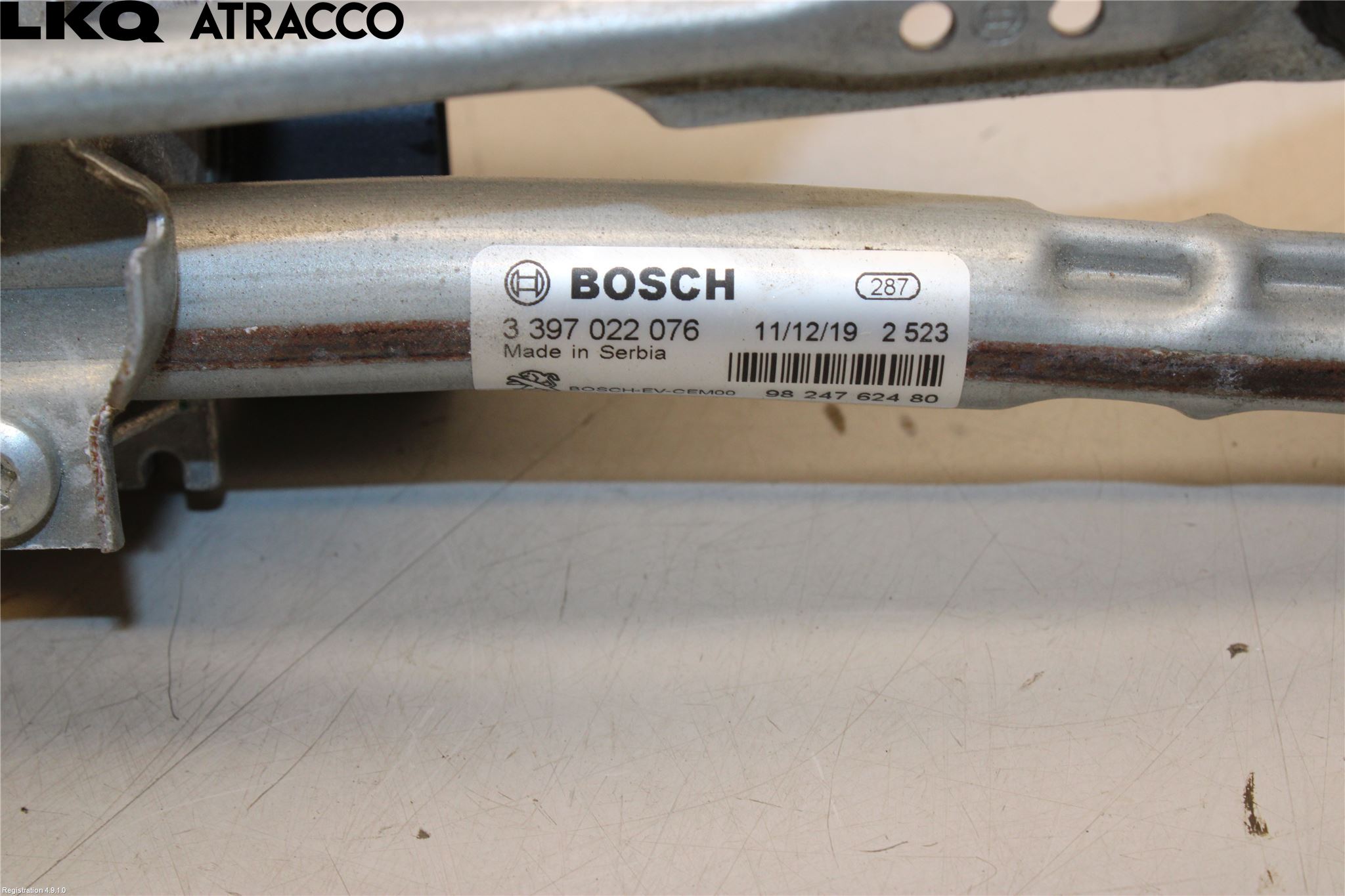 Peugeot 3008 17-24 Viskermotor Frontrute