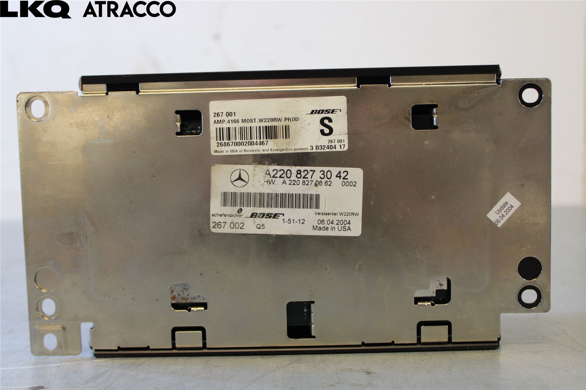 Mercedes-Benz MB S-KLASS (W220)  99-05 Stereo Forsterker