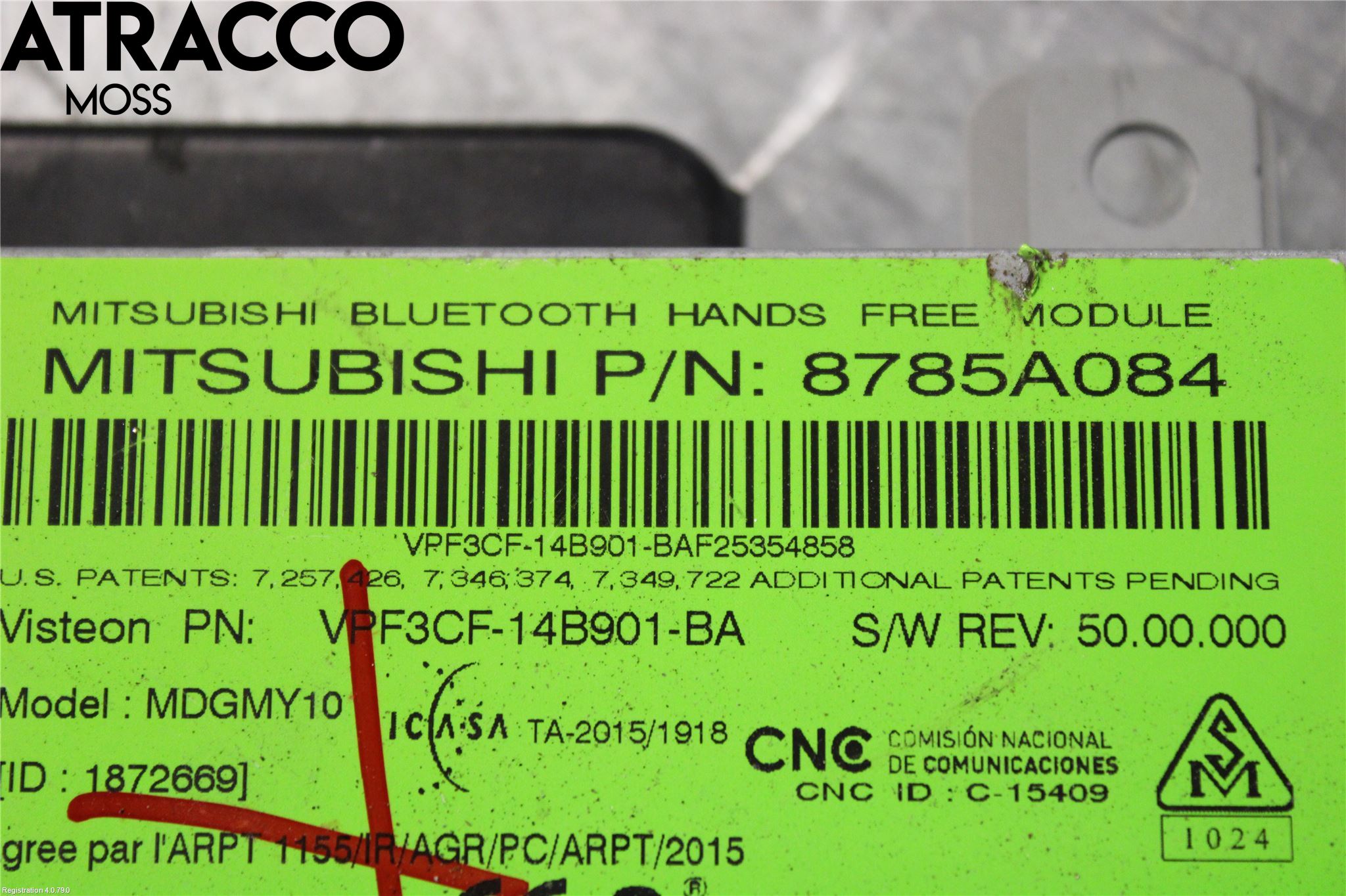 Mitsubishi OUTLANDER 13-21 Telefon