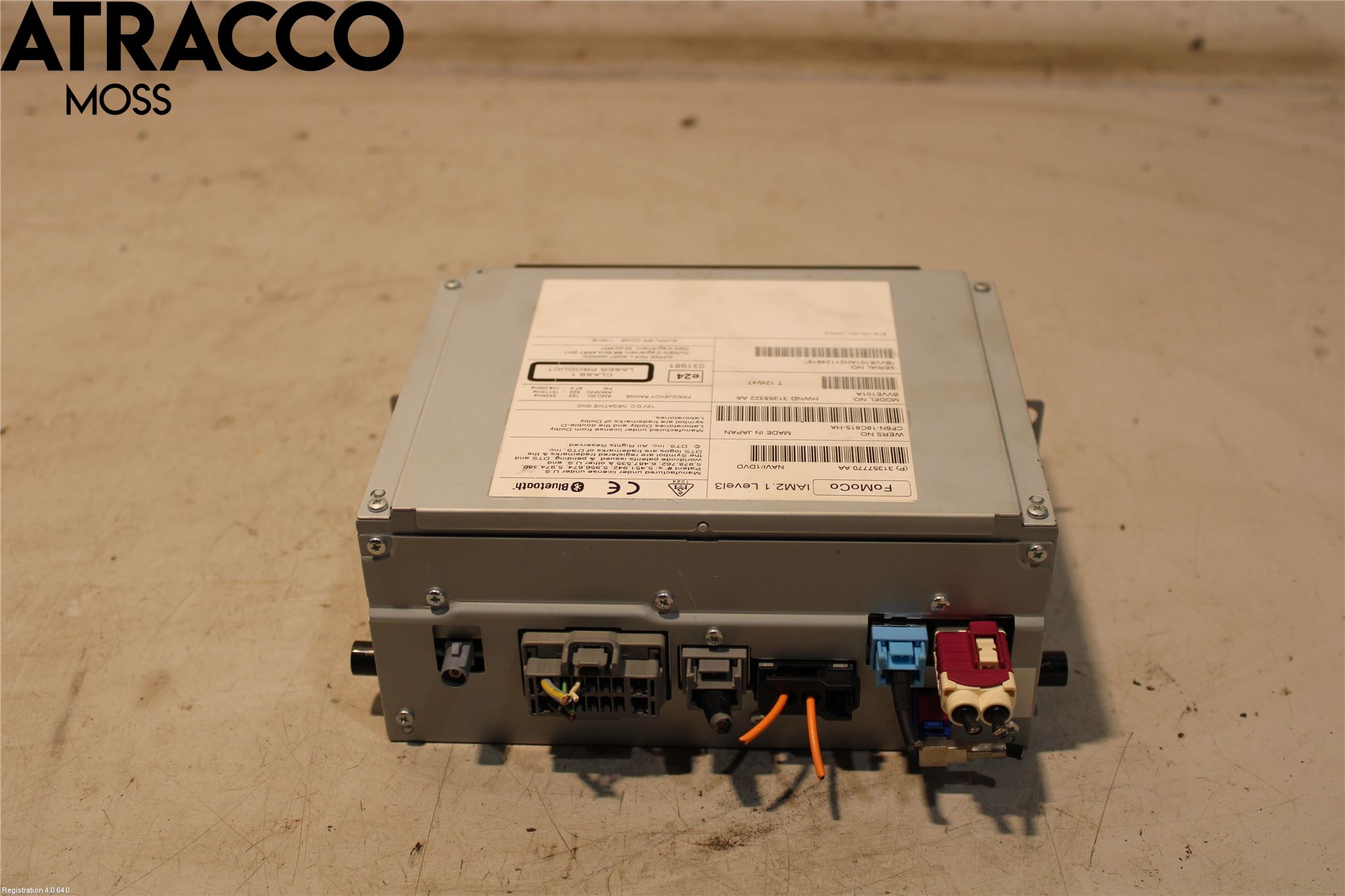 Volvo V40 12-19 Stereo Radio Med Cd