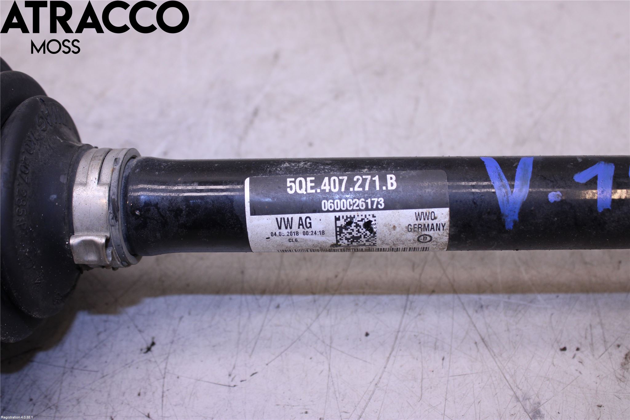 Volkswagen VW GOLF / E-GOLF VII 13-20 Drivaksel Foran Kompl Venstre