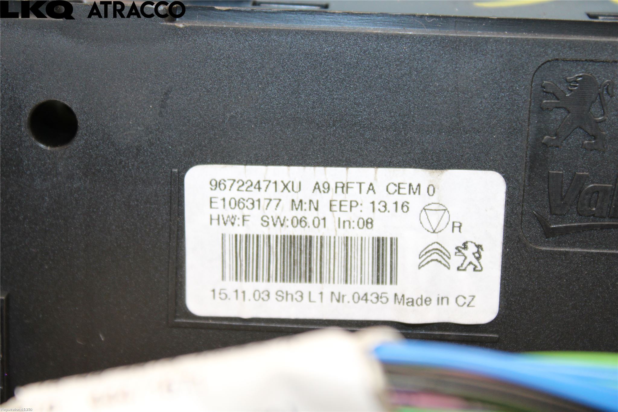 Peugeot 208 12-15 Varme Ac Betjening-Display