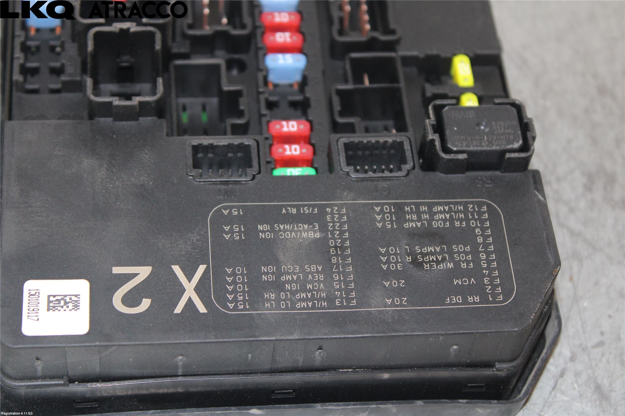 Nissan LEAF 11-17 Sikringsboks - Elsentral