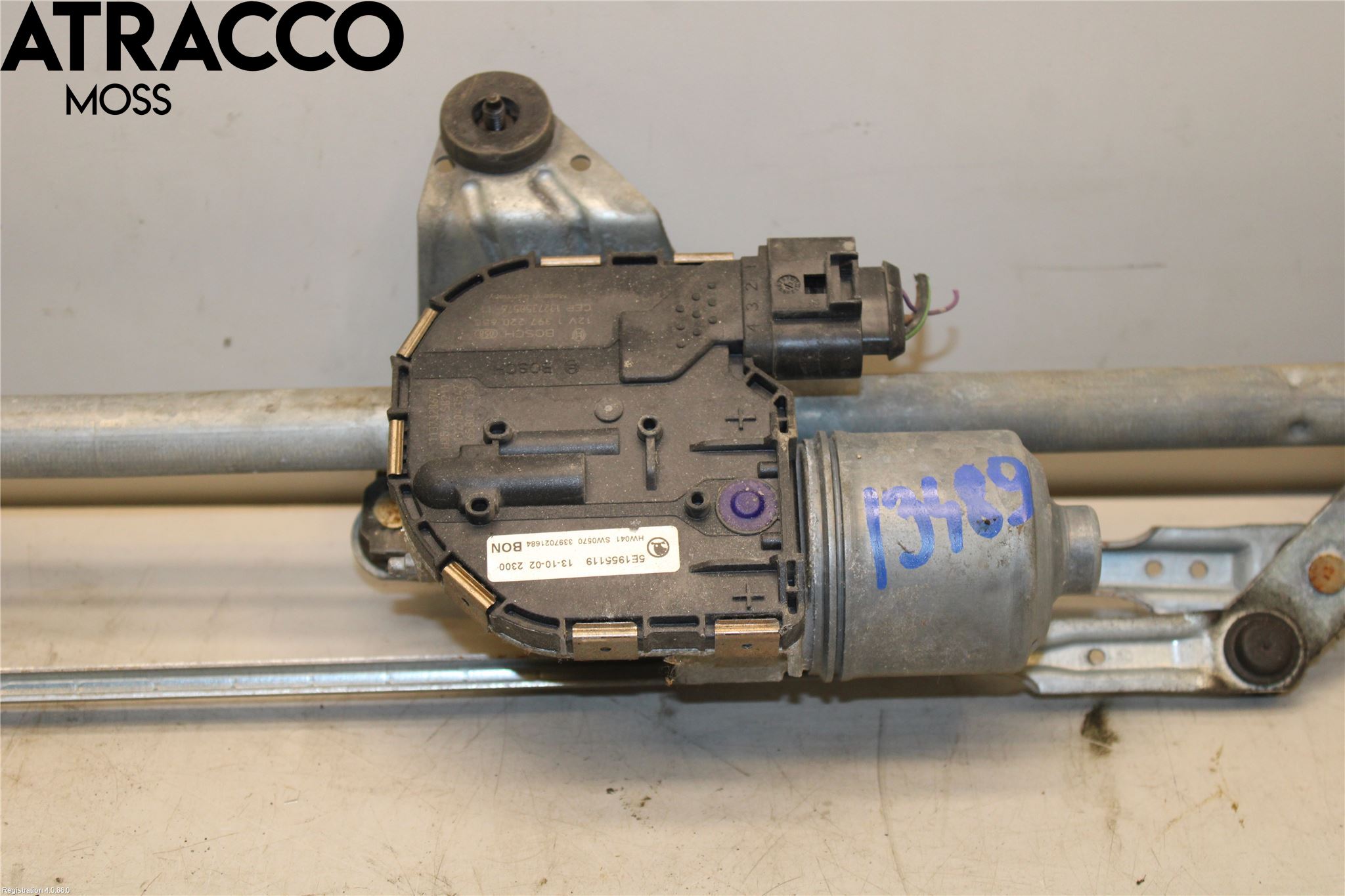 Skoda OCTAVIA (5E) 13-20 Viskermotor Frontrute