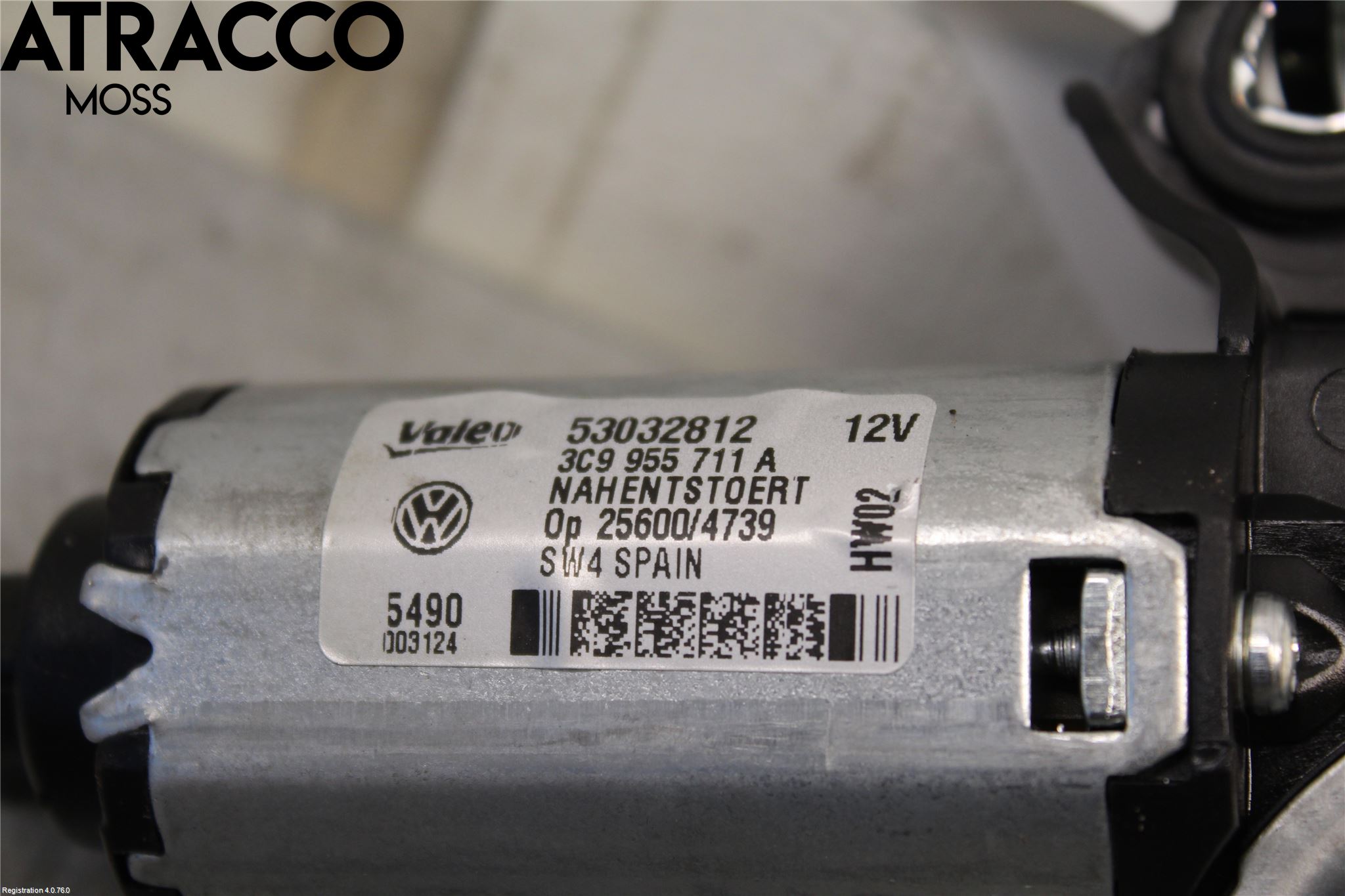 Volkswagen VW PASSAT 11-14 Viskermotor Bakluke