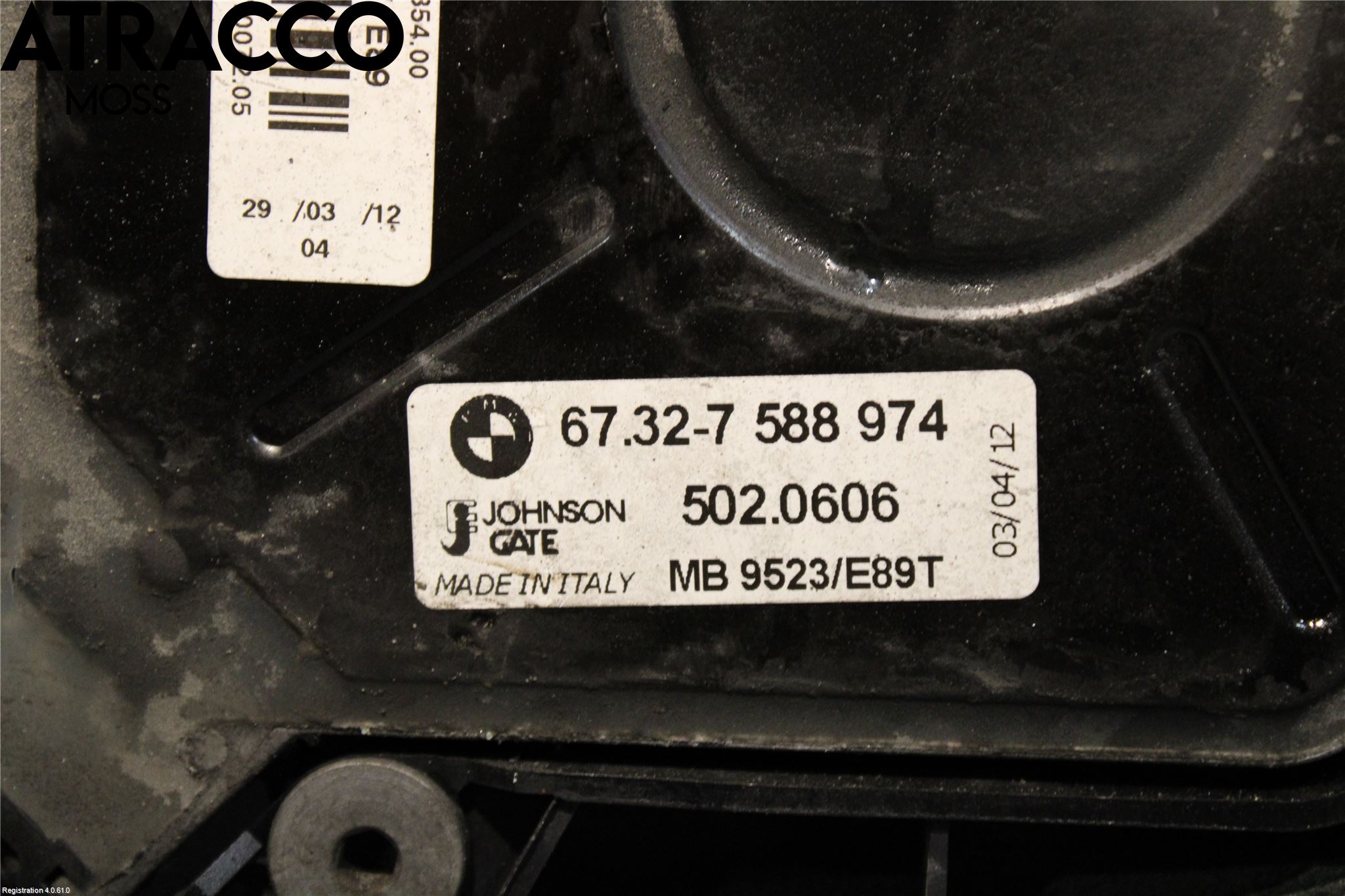 BMW X1 E84 10-15 Kjølevifte Elektrisk