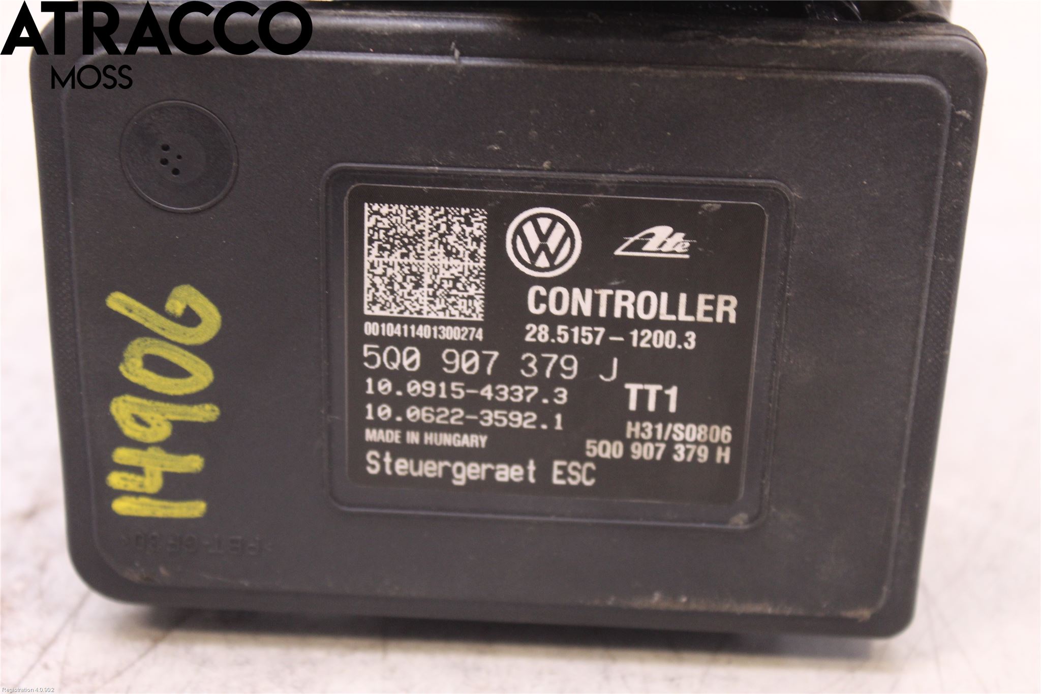 Volkswagen VW GOLF / E-GOLF VII 13-20 Abs Hydraulikkaggregat