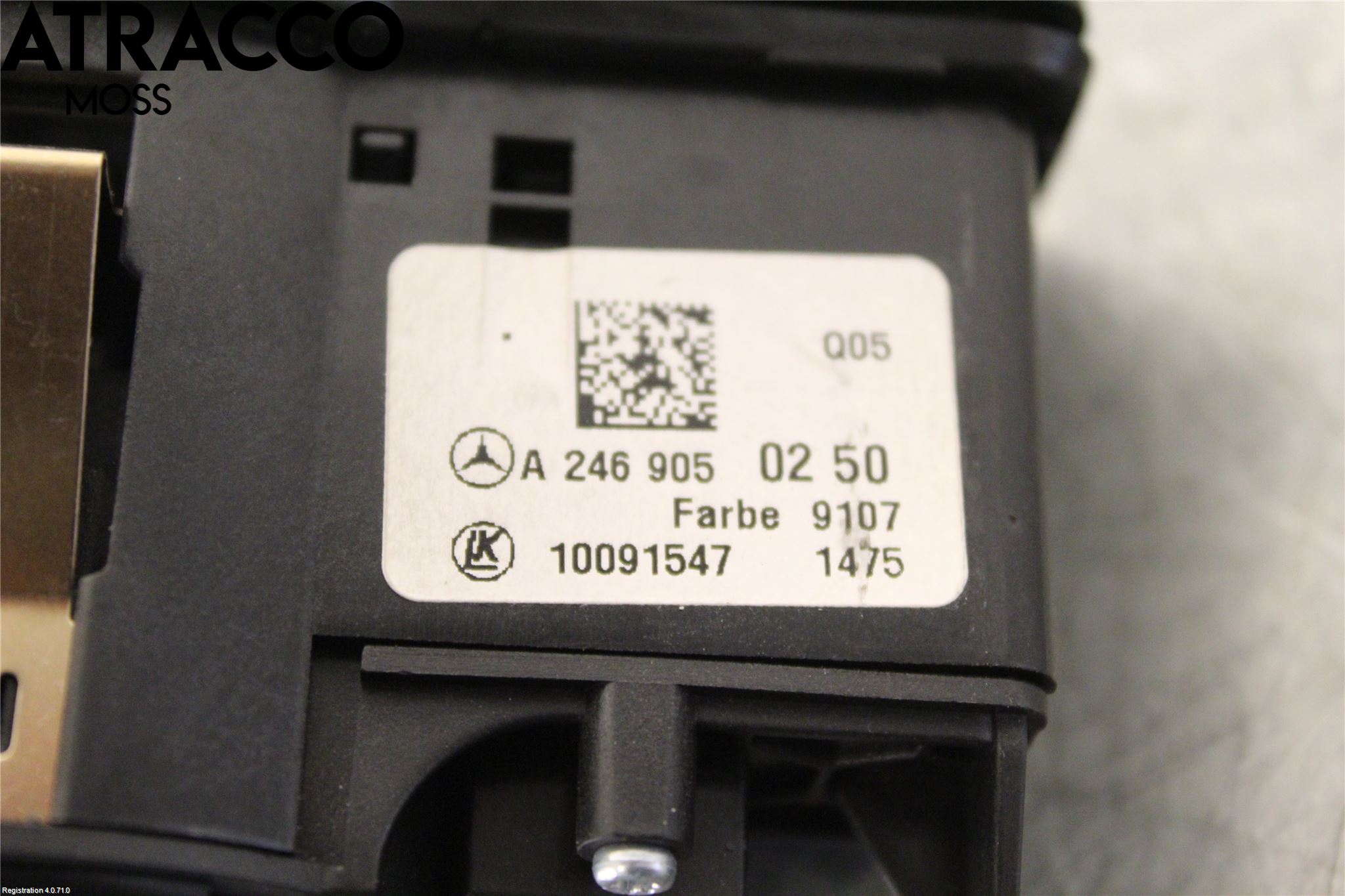 Mercedes-Benz MB B-KLASS (W246/W242) 12-19 Bryter Hovedlys