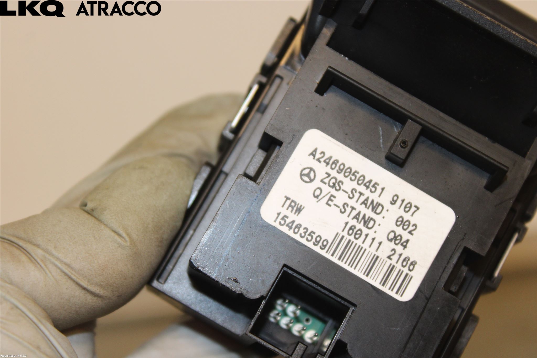 Mercedes-Benz MB GLA-KLASS (X156) 13-20 Bryter Parkeringsbrems