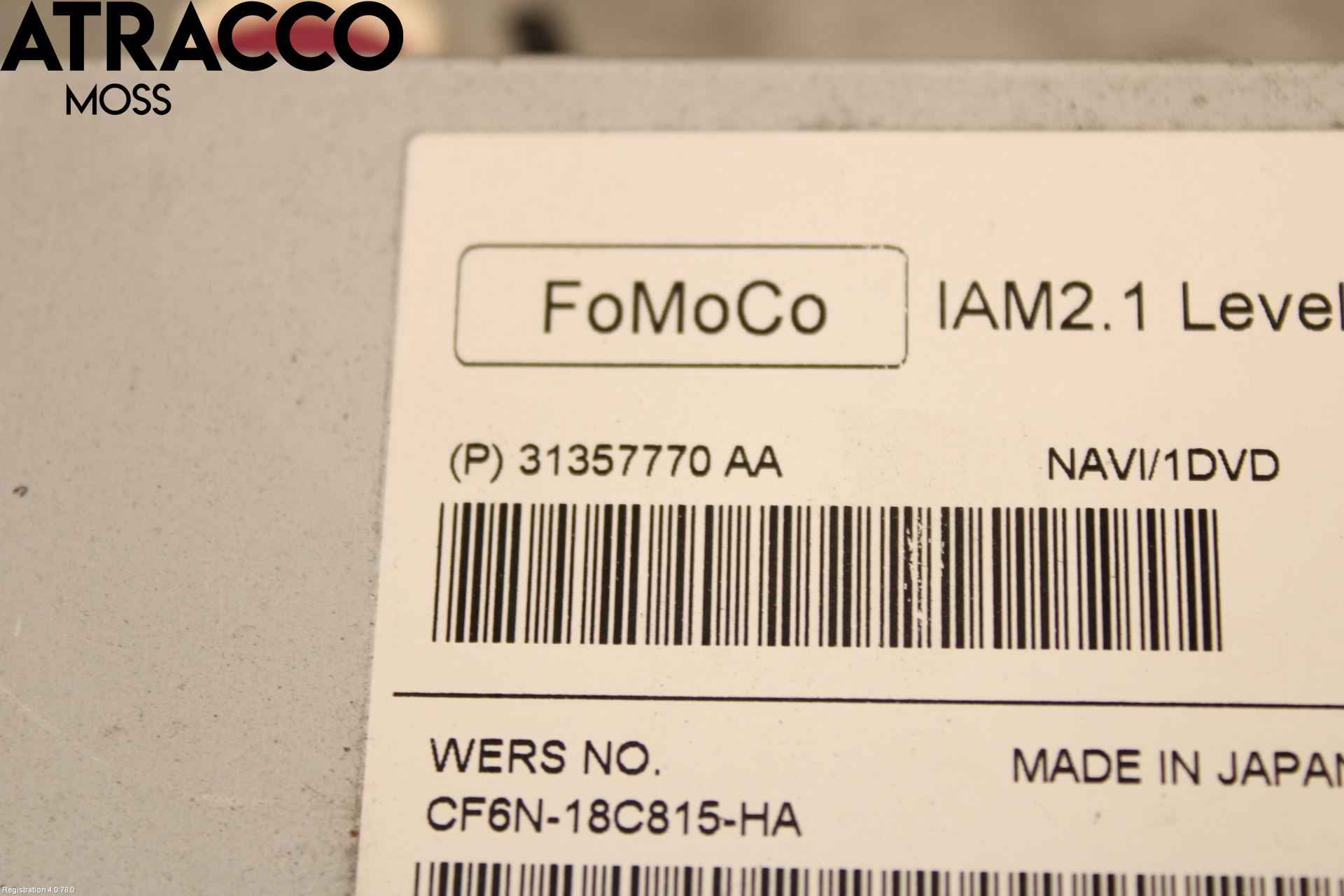 Volvo V40 12-19 Stereo Radio Med Cd