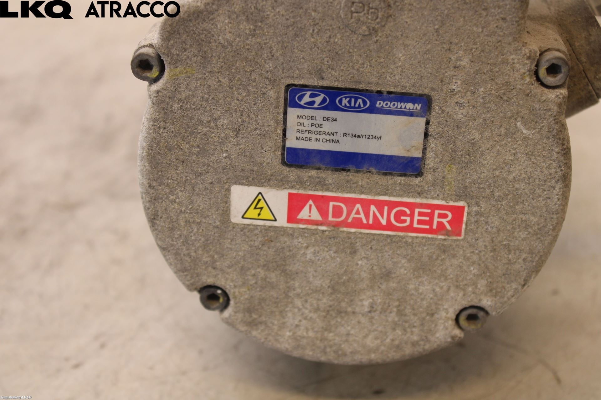 Kia SOUL 09- Varme Ac Kompressor