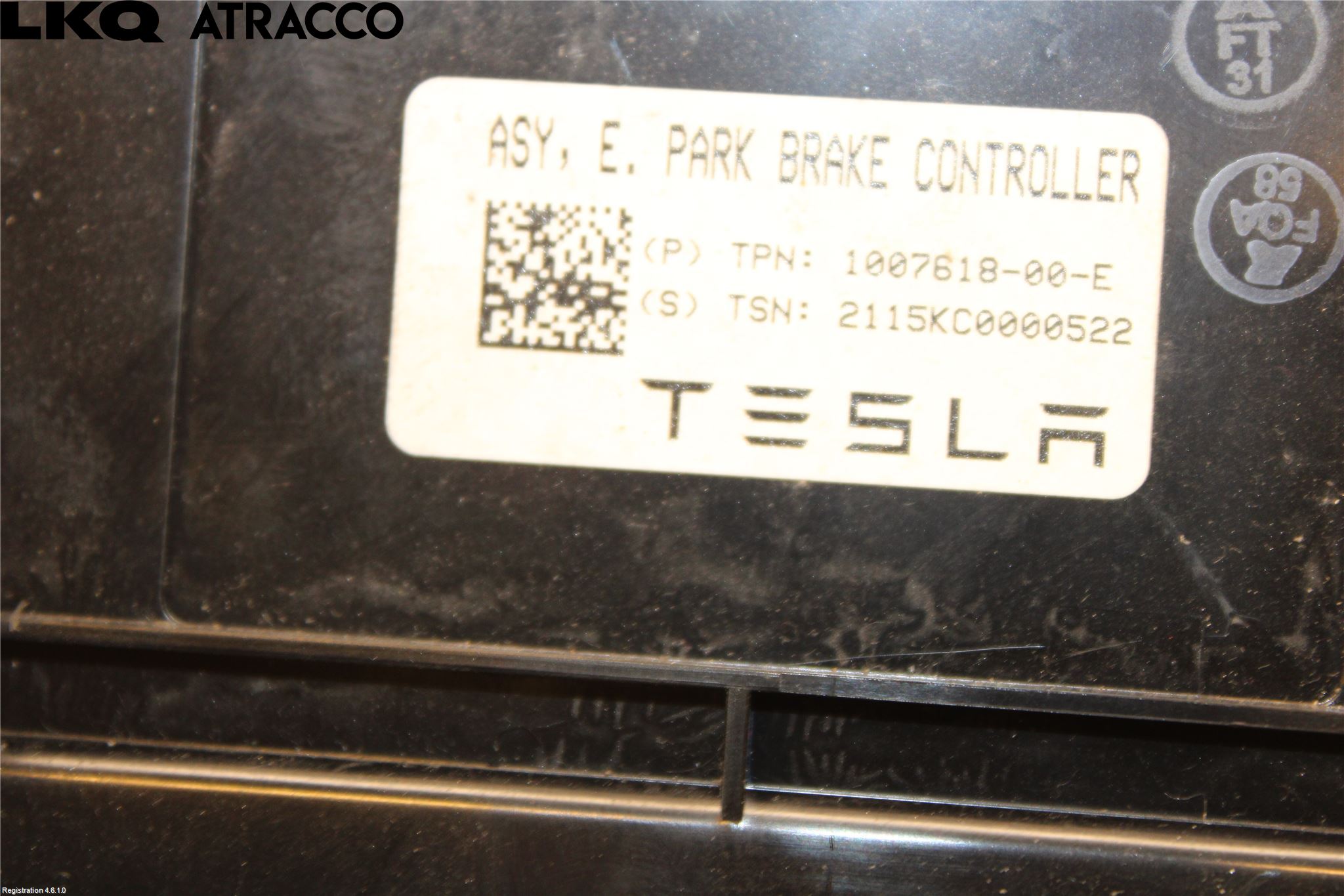 Tesla MODEL S 13- Styreenhet Parkbrems