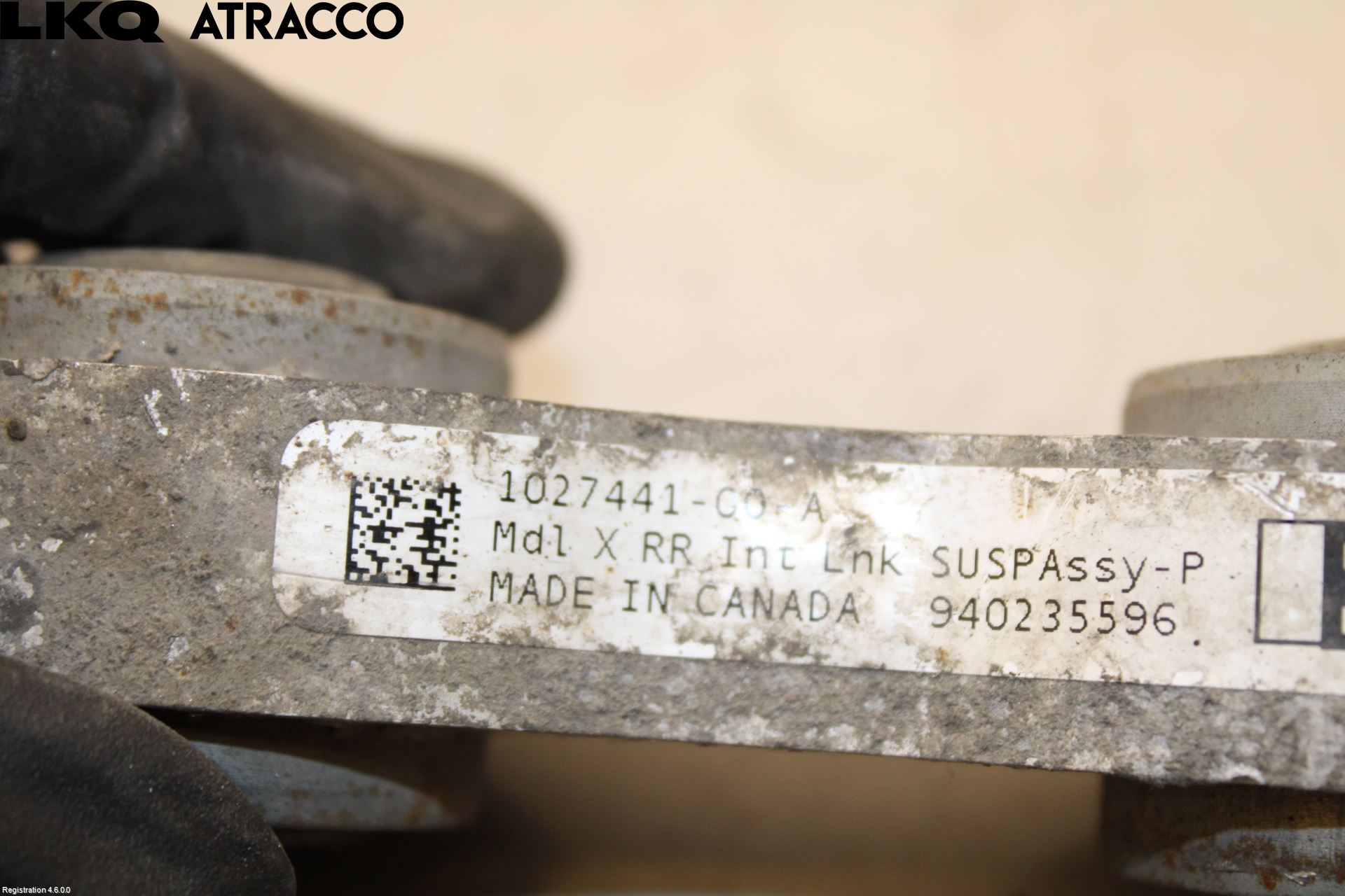 Tesla MODEL X 16- Bærearm Bak Venstre