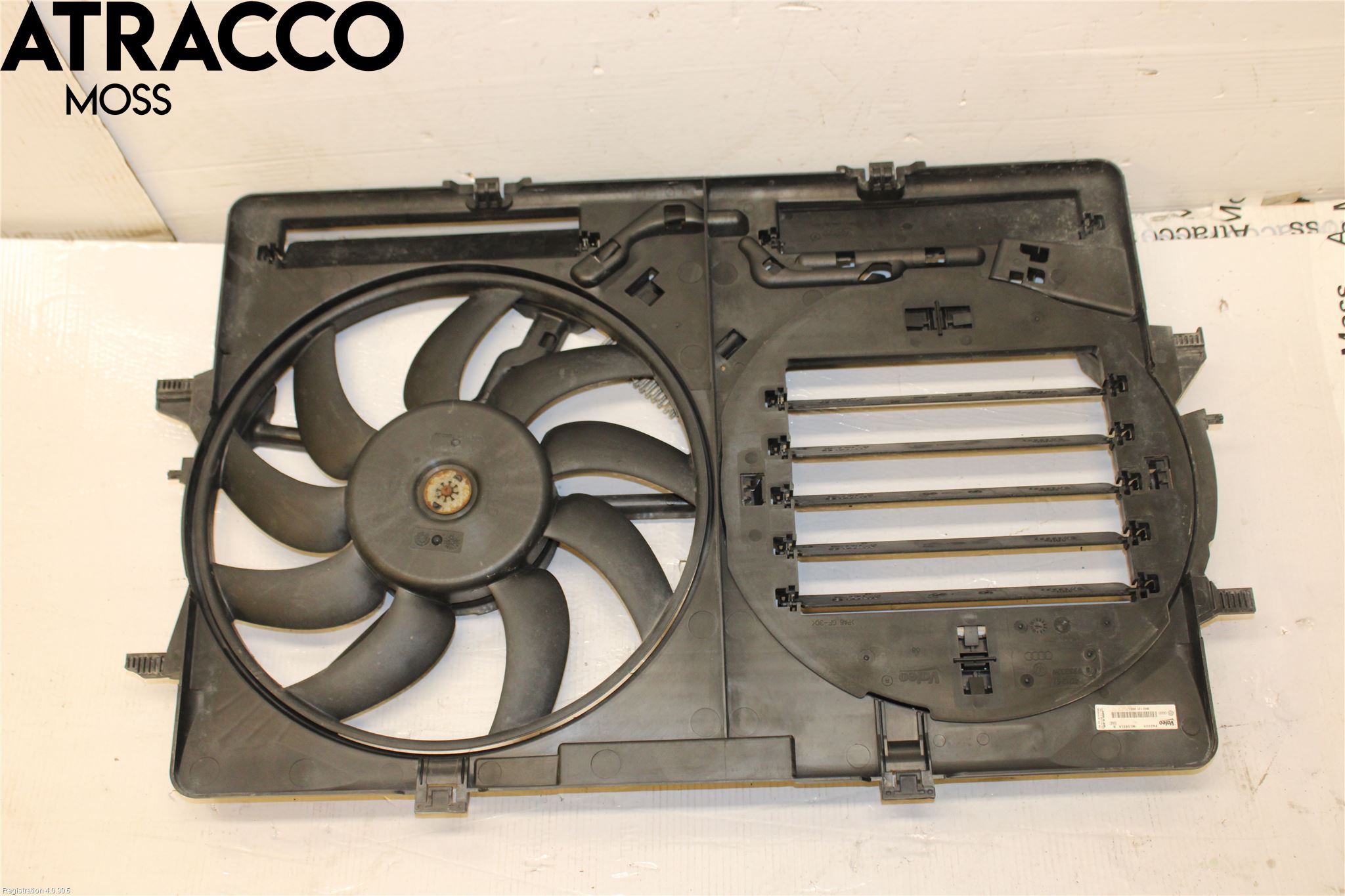 Audi A4/S4 08-11 Kjølevifte-Radiator Hus-Kåpe