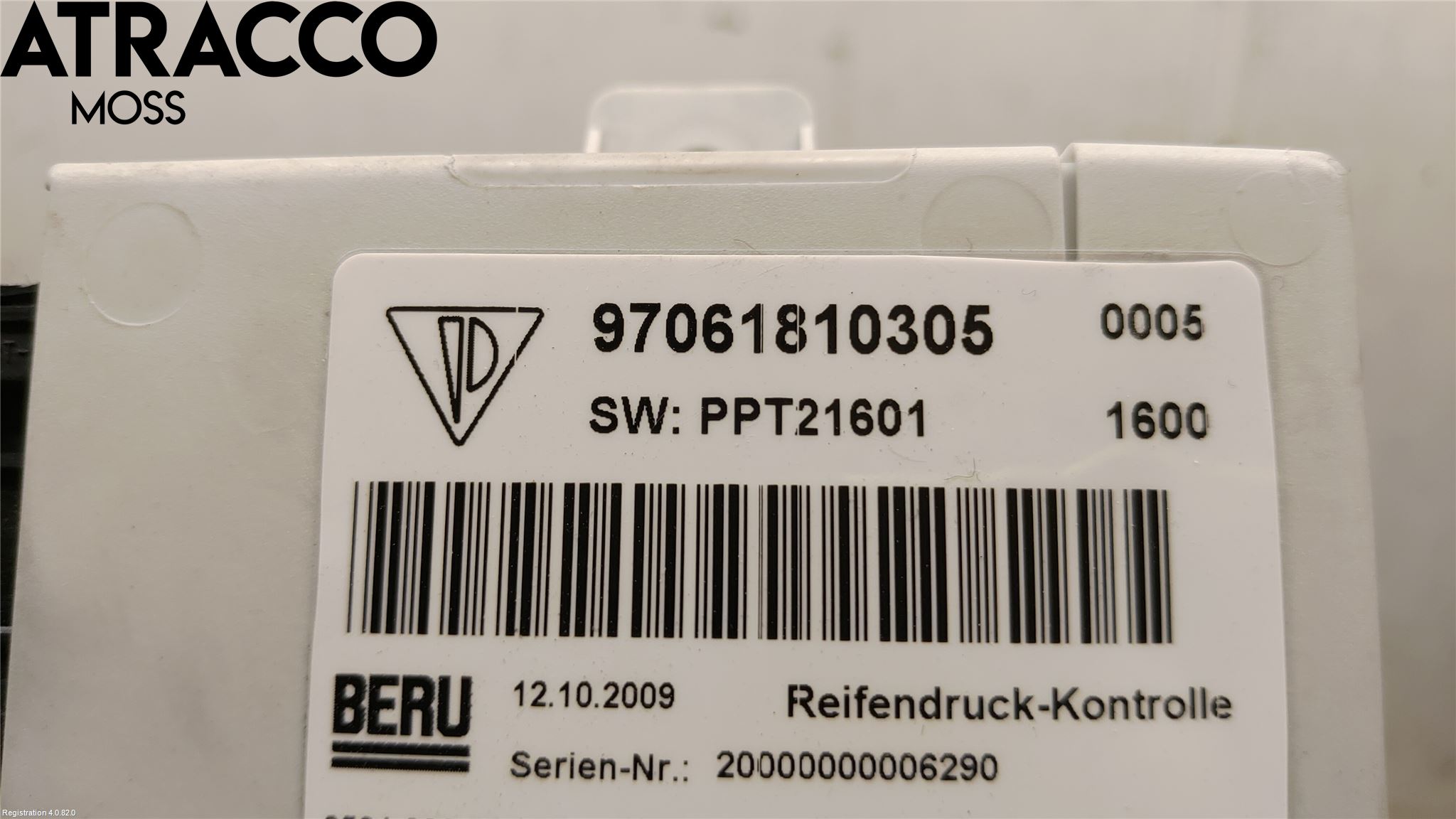 Porsche PANAMERA 09- Styreenhet Øvrig