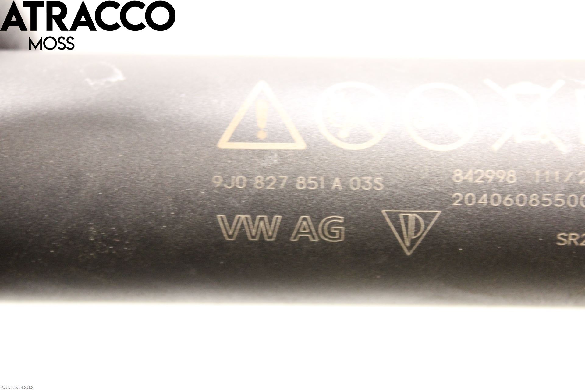 Porsche TAYCAN 20- Bakluke Demper-Gassfjær