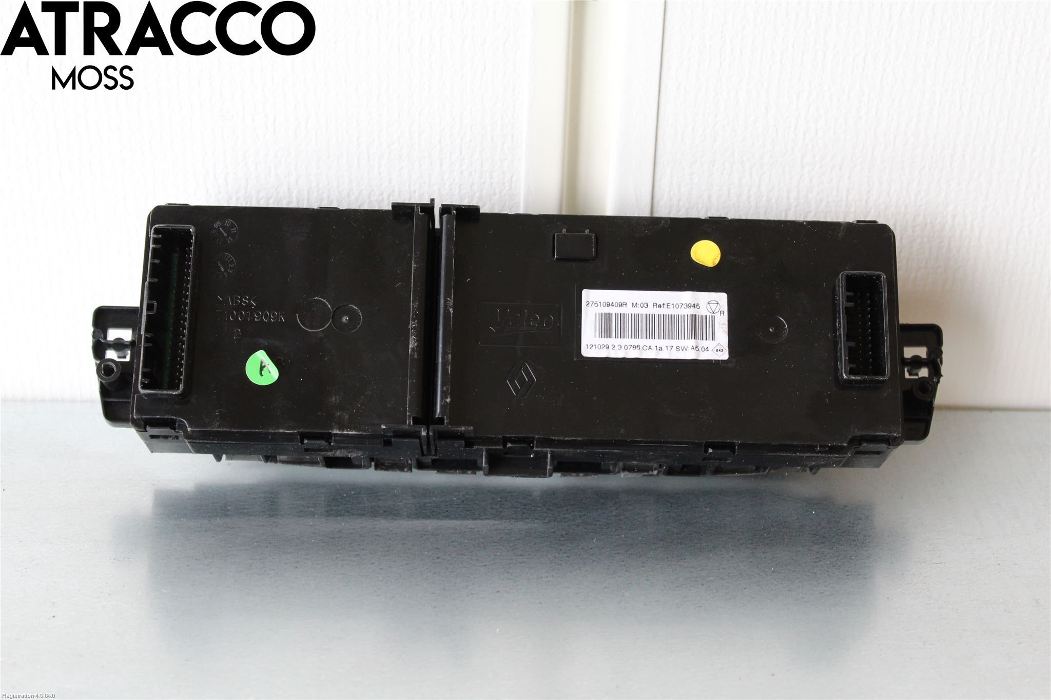 Renault SCÉNIC III / GRAND SCÉNIC 09-16 Varme Ac Betjening-Display