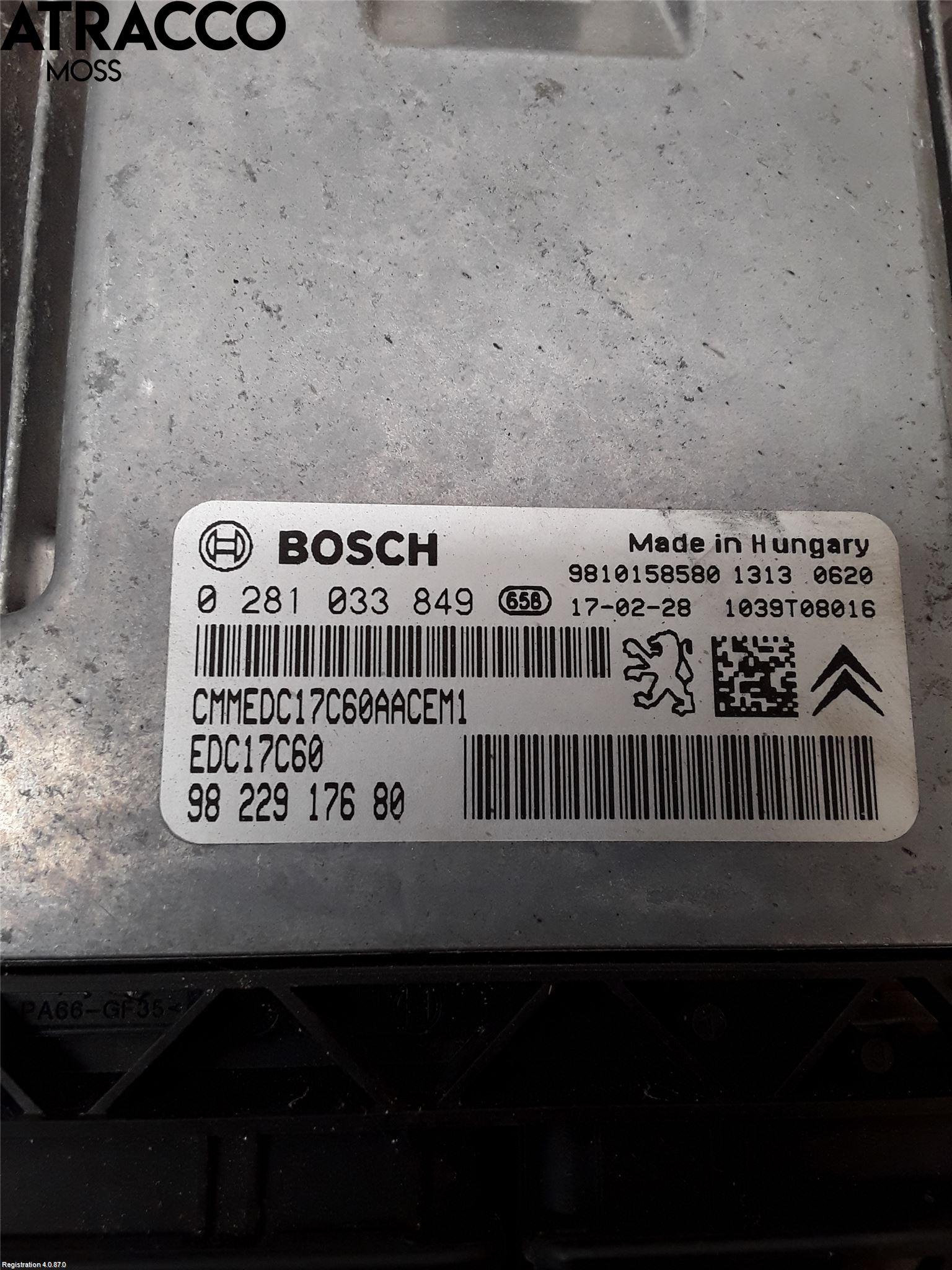 Peugeot 3008 17-24 Styreenhet Innsprøytning