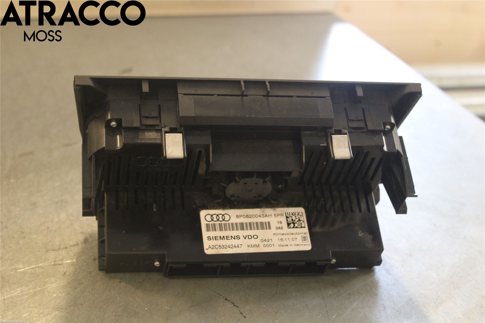 Audi A3/S3 05-13 Varme Ac Betjening-Display