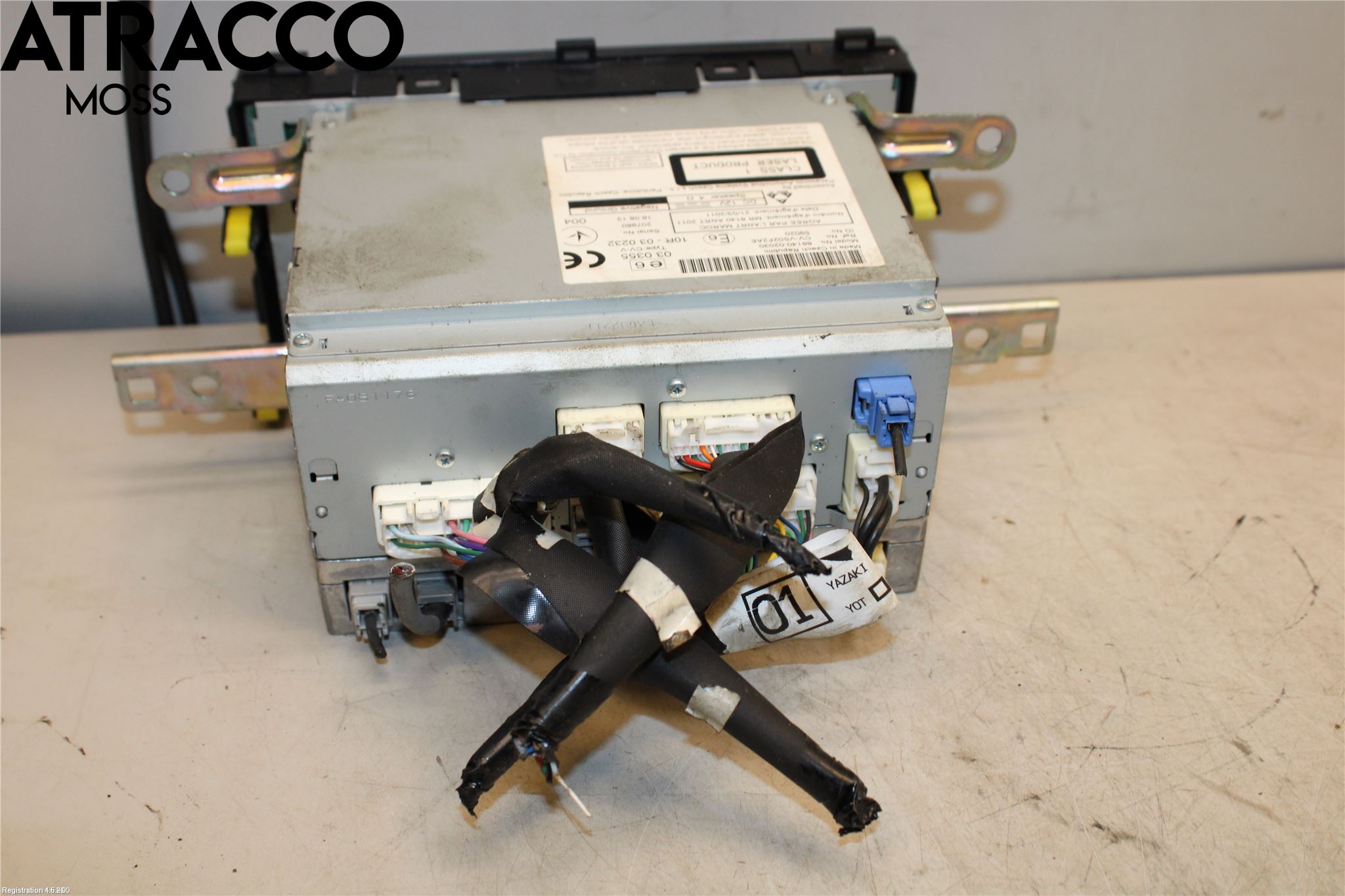 Toyota AURIS 13-19 Stereo Radio Med Cd