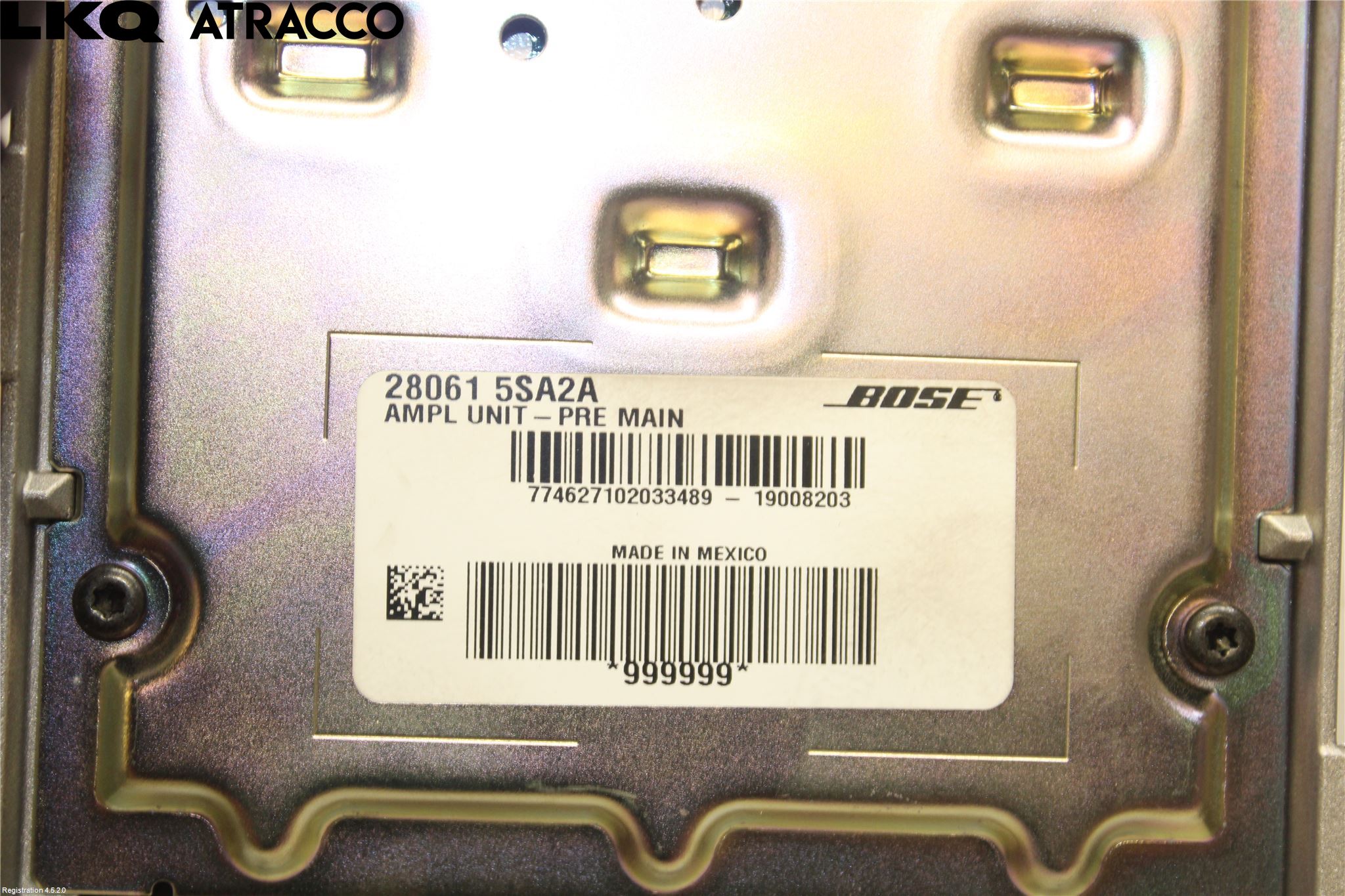 Nissan LEAF 18- Stereo Forsterker