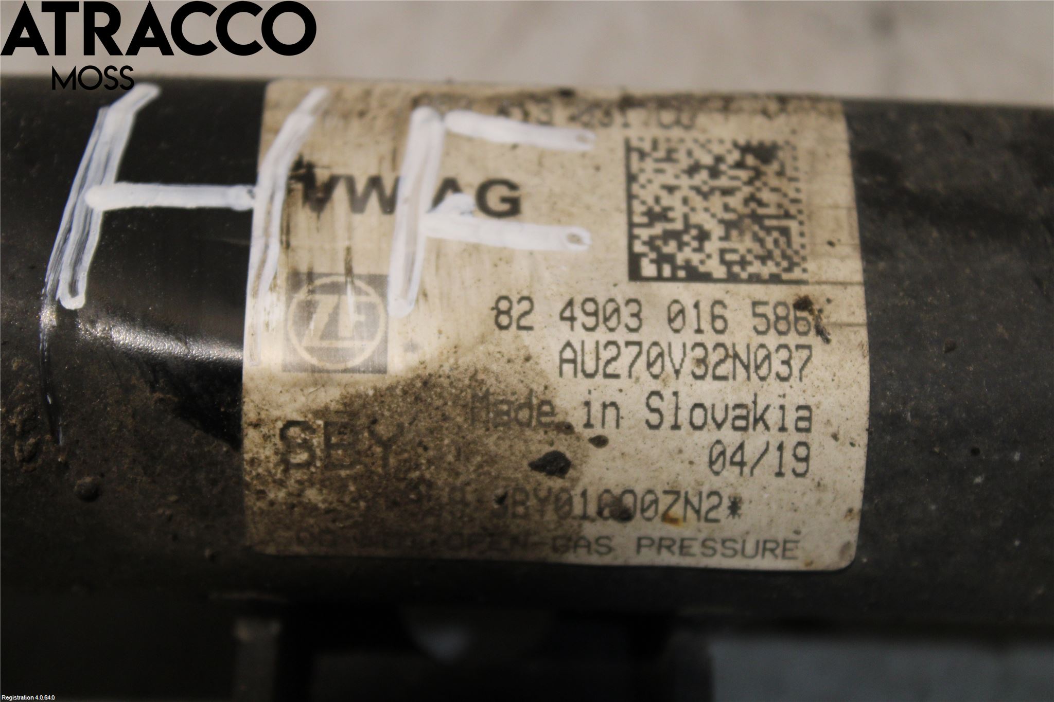 Audi A1 19- Fjærbein Foran Høyre