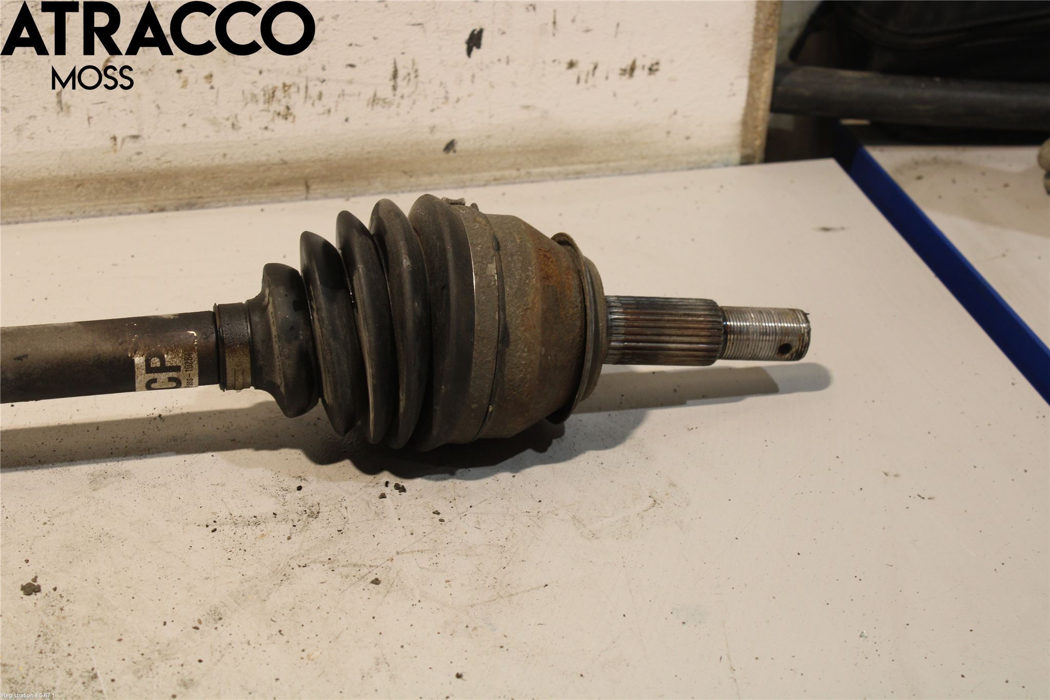 Nissan QASHQAI 14-17 Drivaksel Foran Kompl Høyre