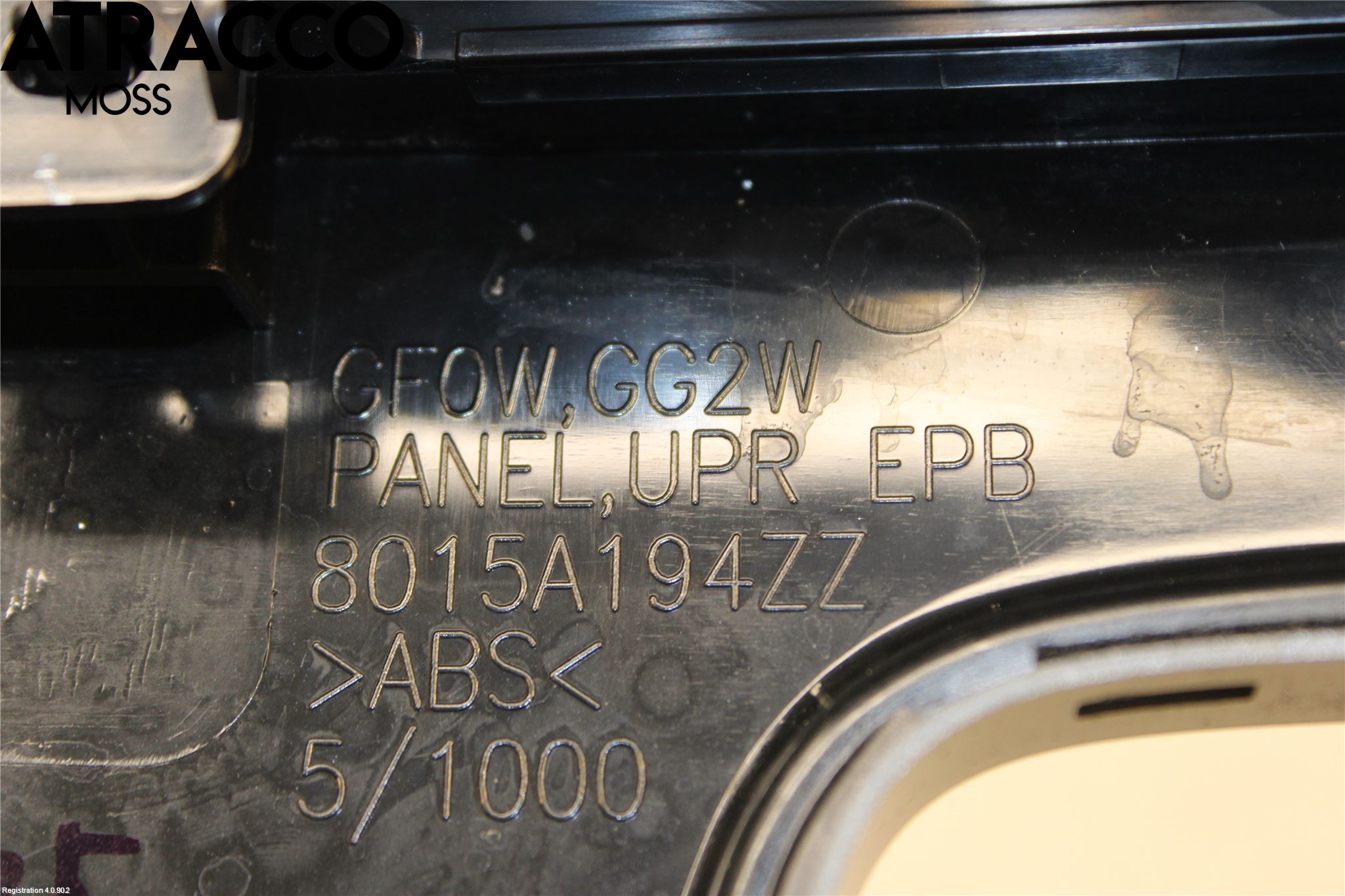 Mitsubishi OUTLANDER 13-21 Innr Konsoll-Lomme