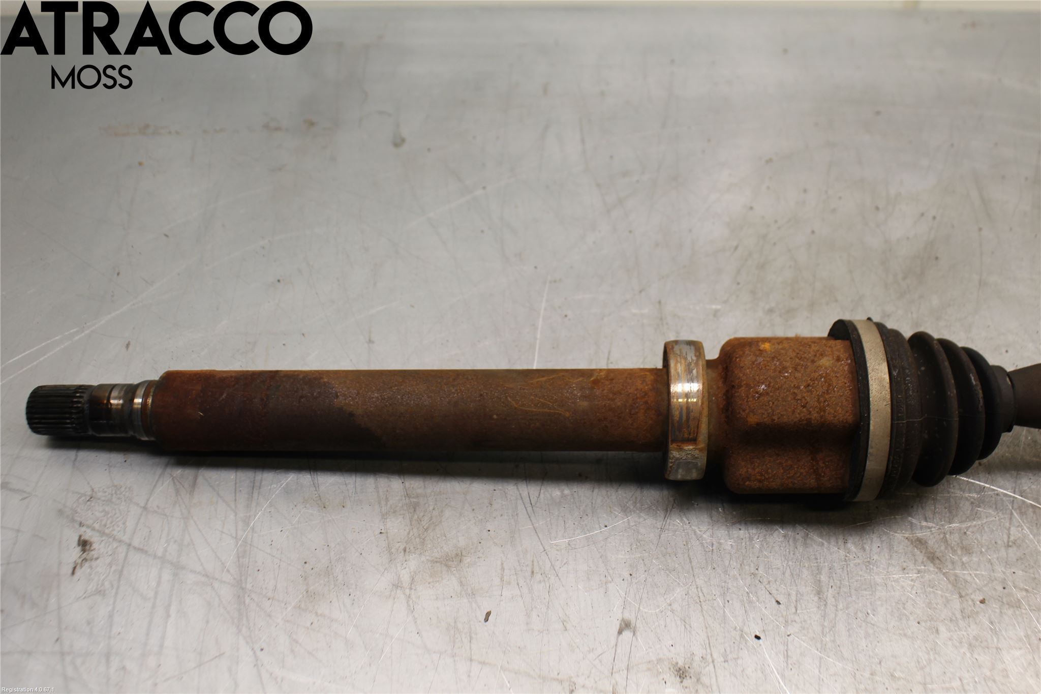 Ford FOCUS 08-11 Drivaksel Foran Kompl Høyre