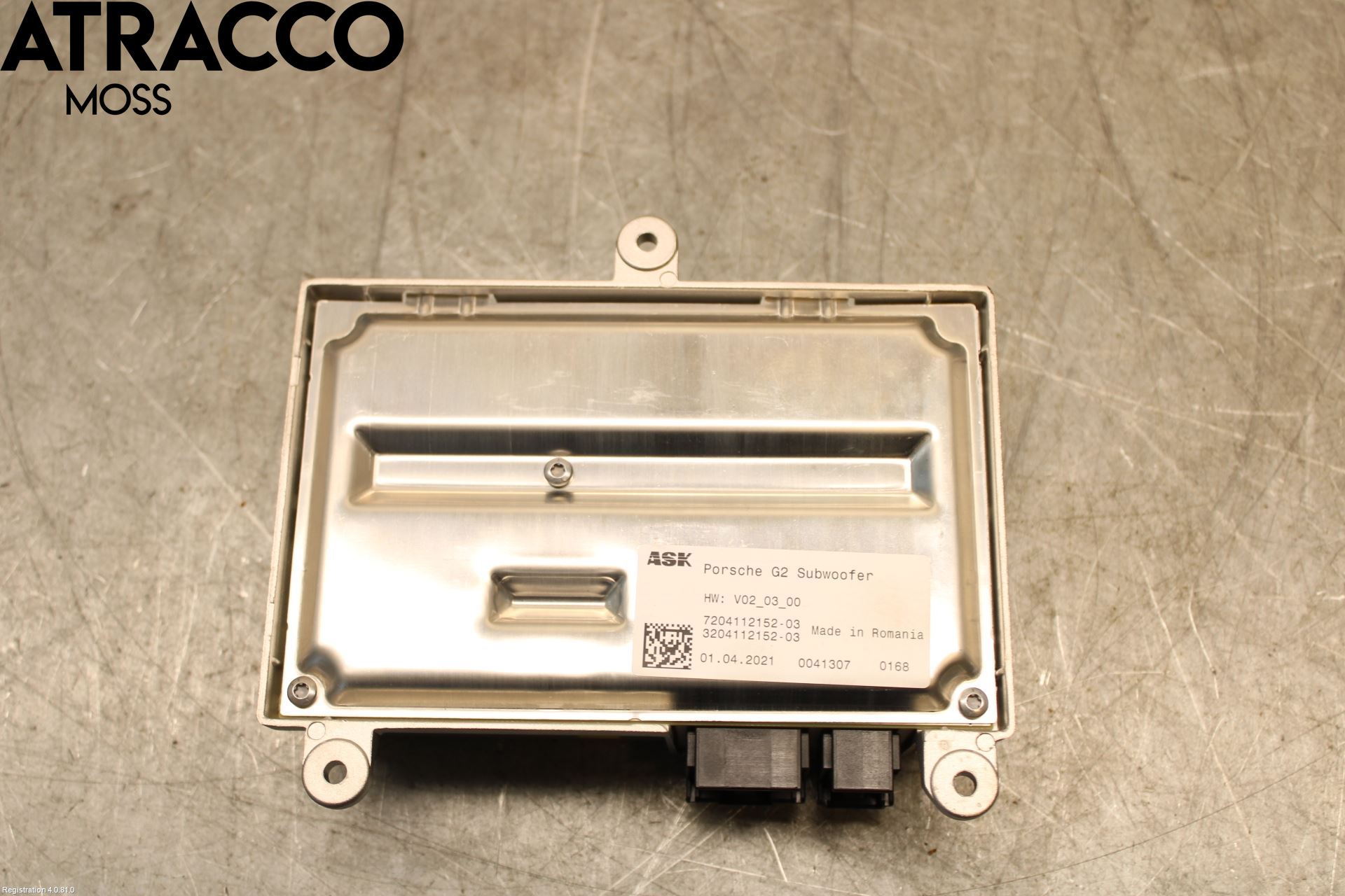 Porsche TAYCAN 20- Stereo Forsterker