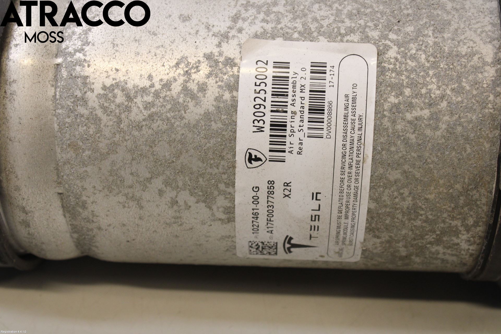 Tesla MODEL X 16- Fjærbein Bak Venstre