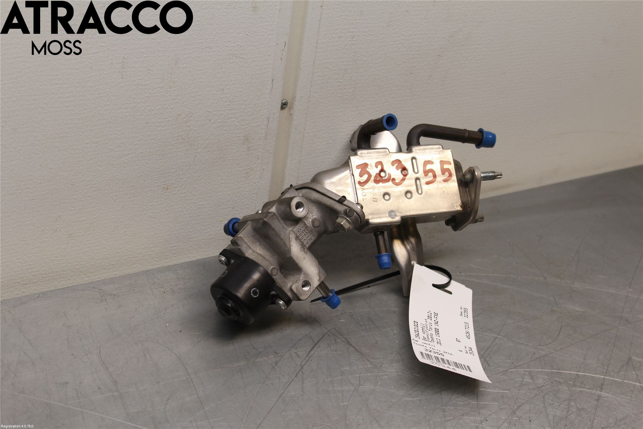 Toyota YARIS XP130 12-14 Egr Ventil